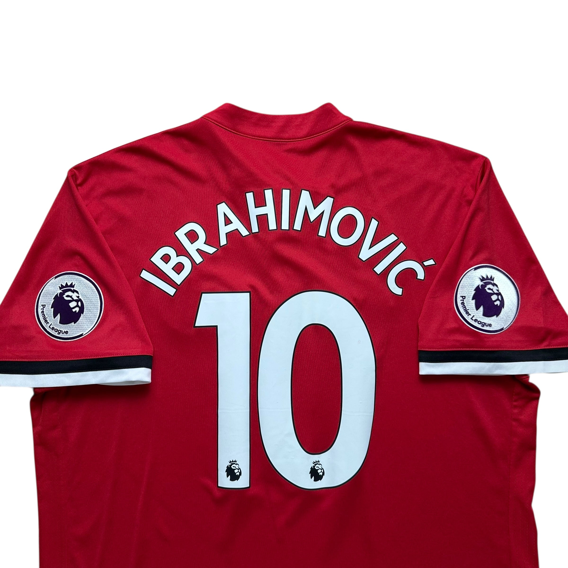 Manchester United 2017-18 Home Shirt (XL) Ibrahimovic #10