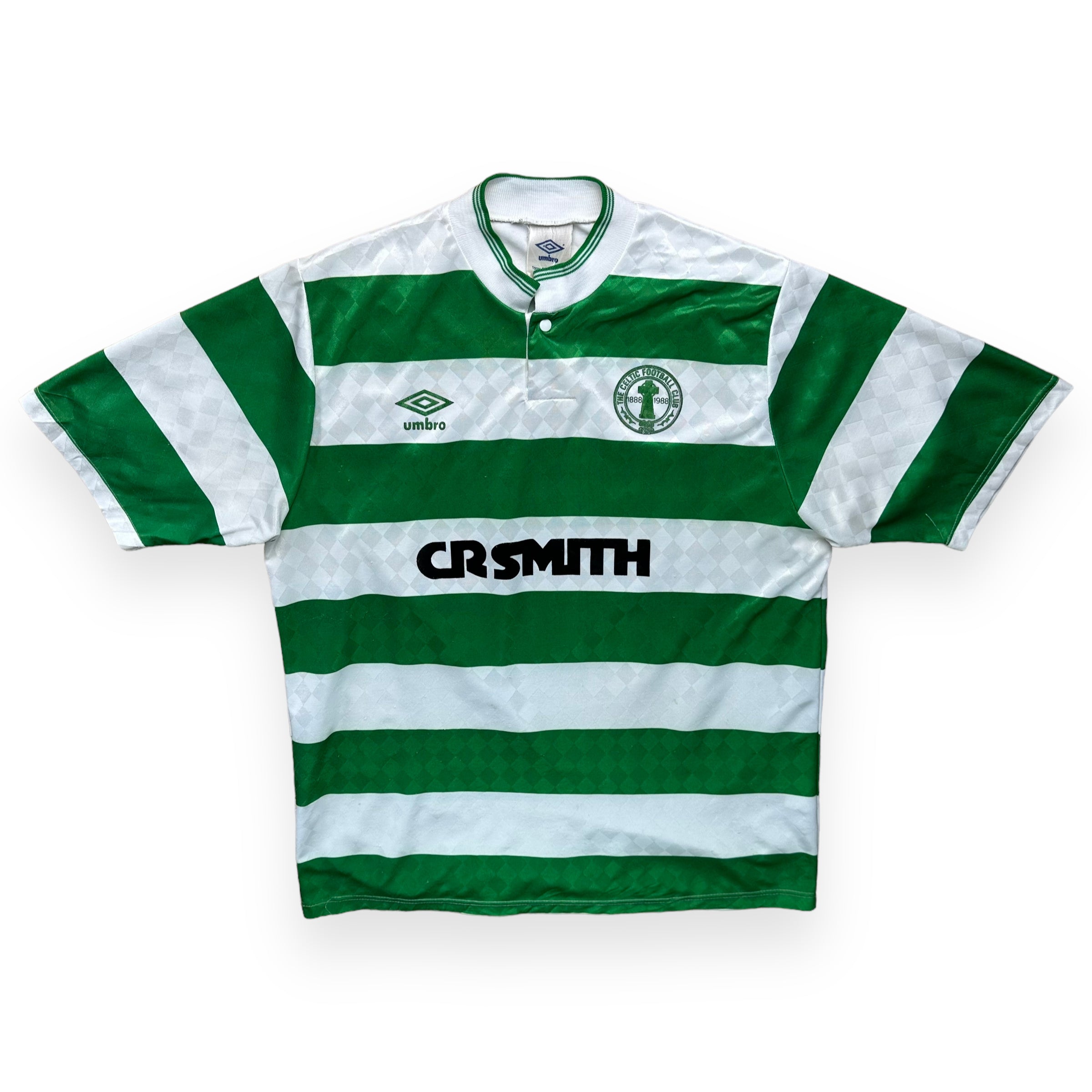 Celtic 1987-89 Centenary Home Shirt (M)