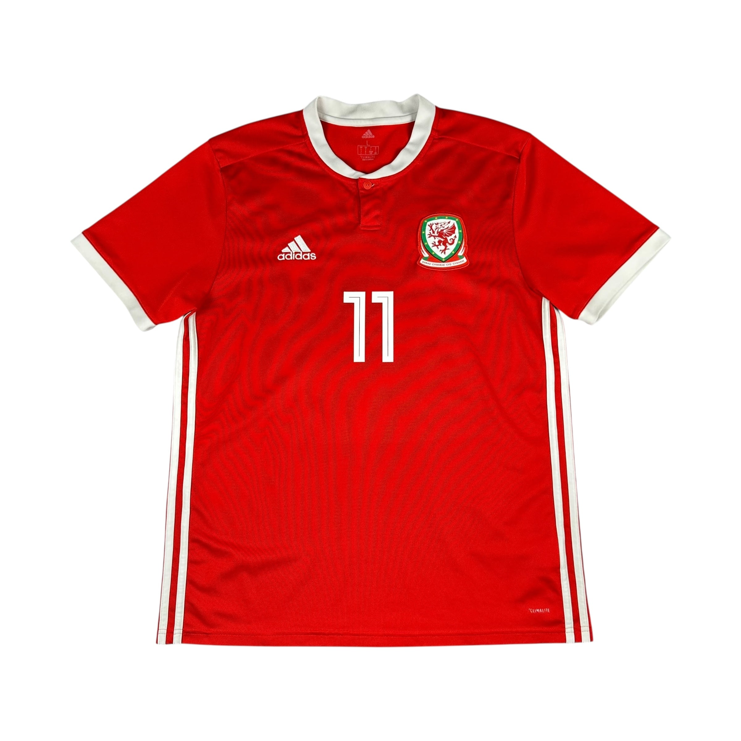 Wales 2018 Home Shirt (L) Bale #11