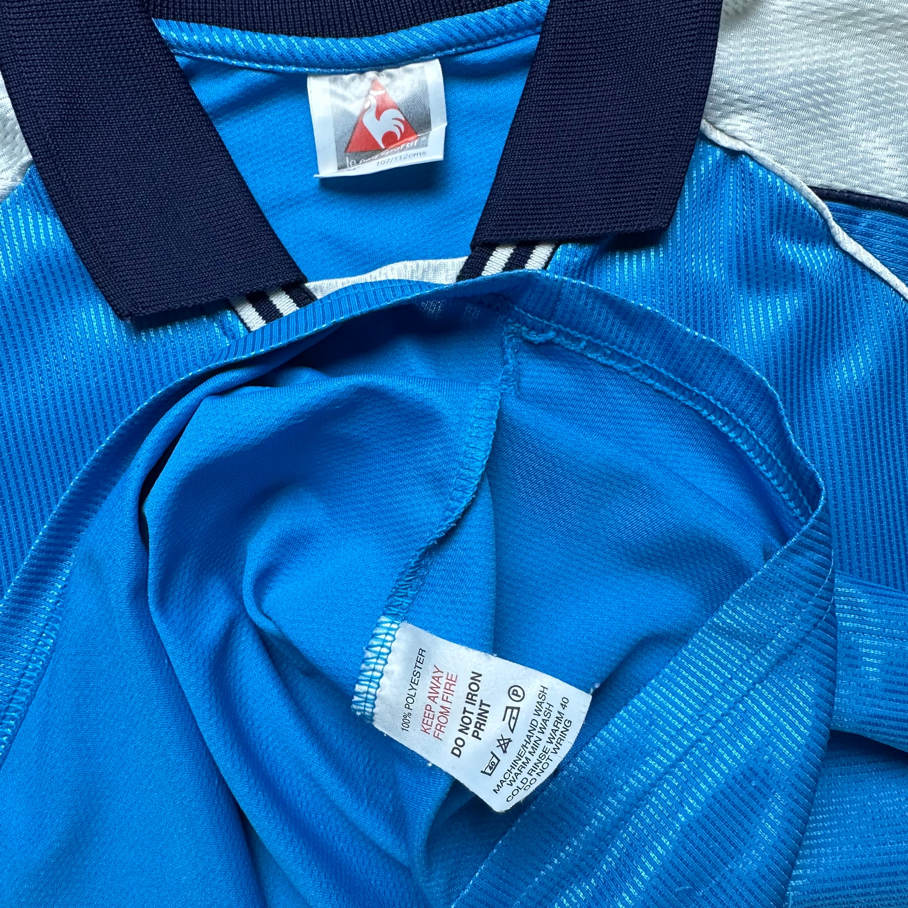 Manchester City 1999-00 Home Shirt (L) Weah #22