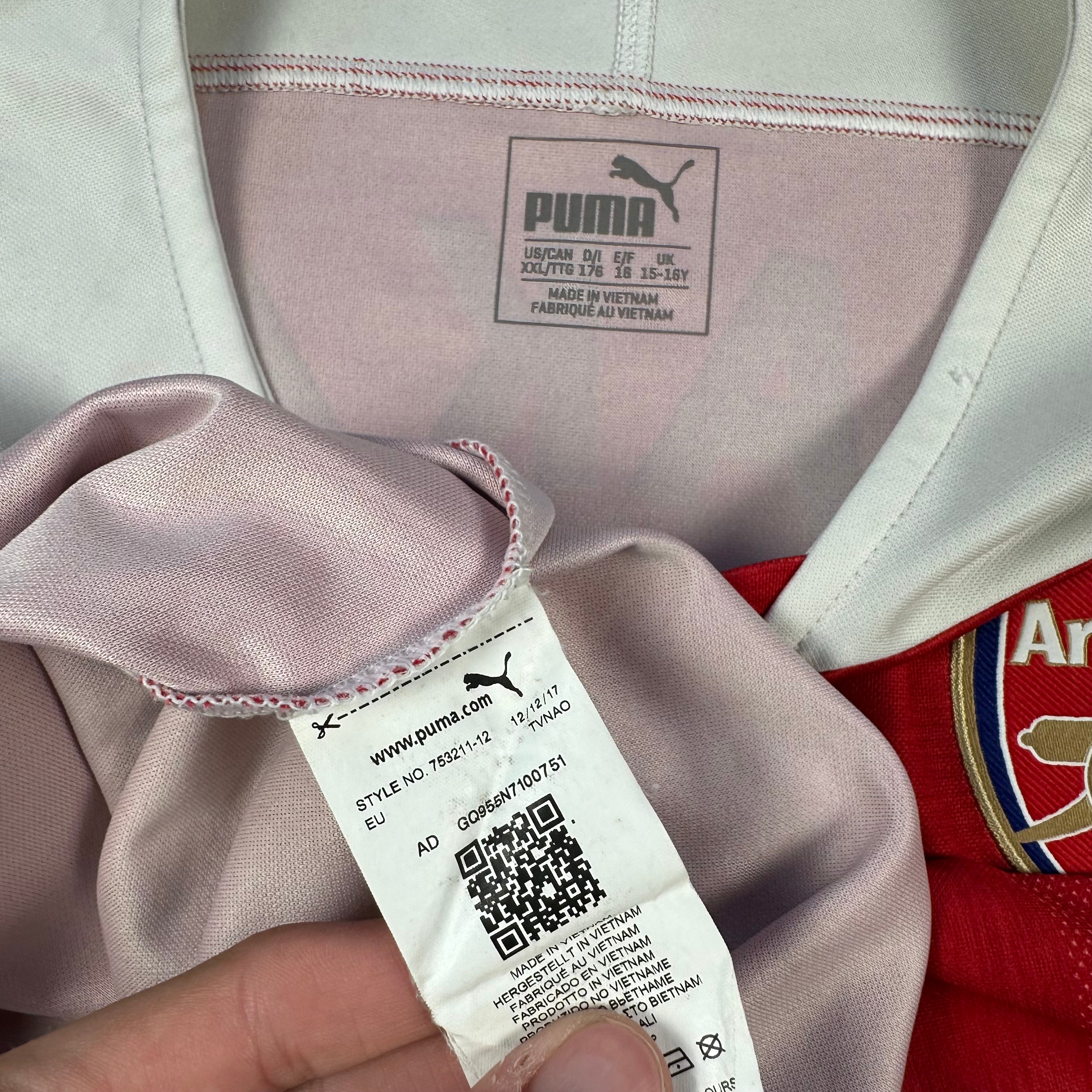 Arsenal 2018-19 Home Shirt (Youth XL) Saka #87