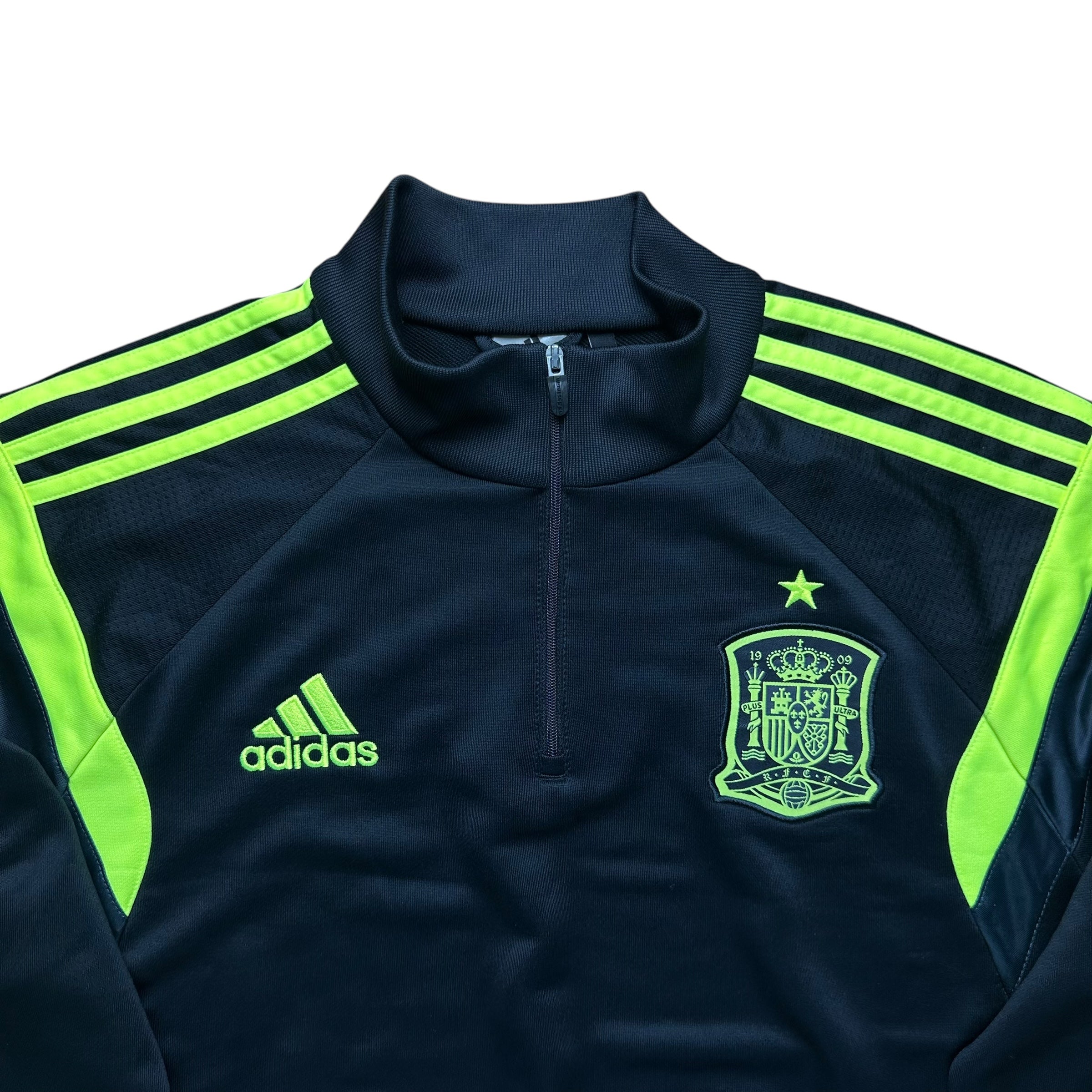 Spain 2014-15 Training 1/4 Zip Sweatshirt (L)