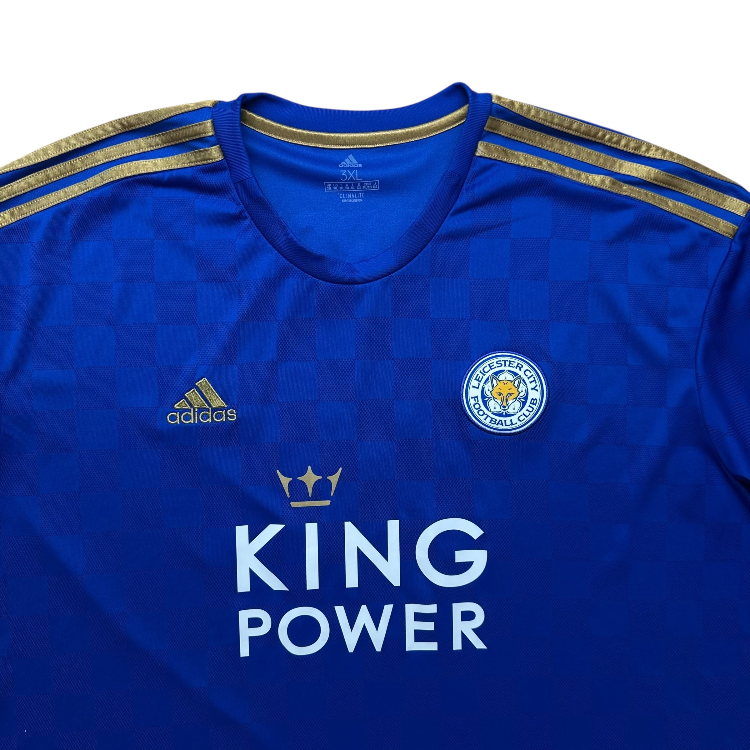 Leicester 2019-20 Home Shirt (3XL) Vardy #9