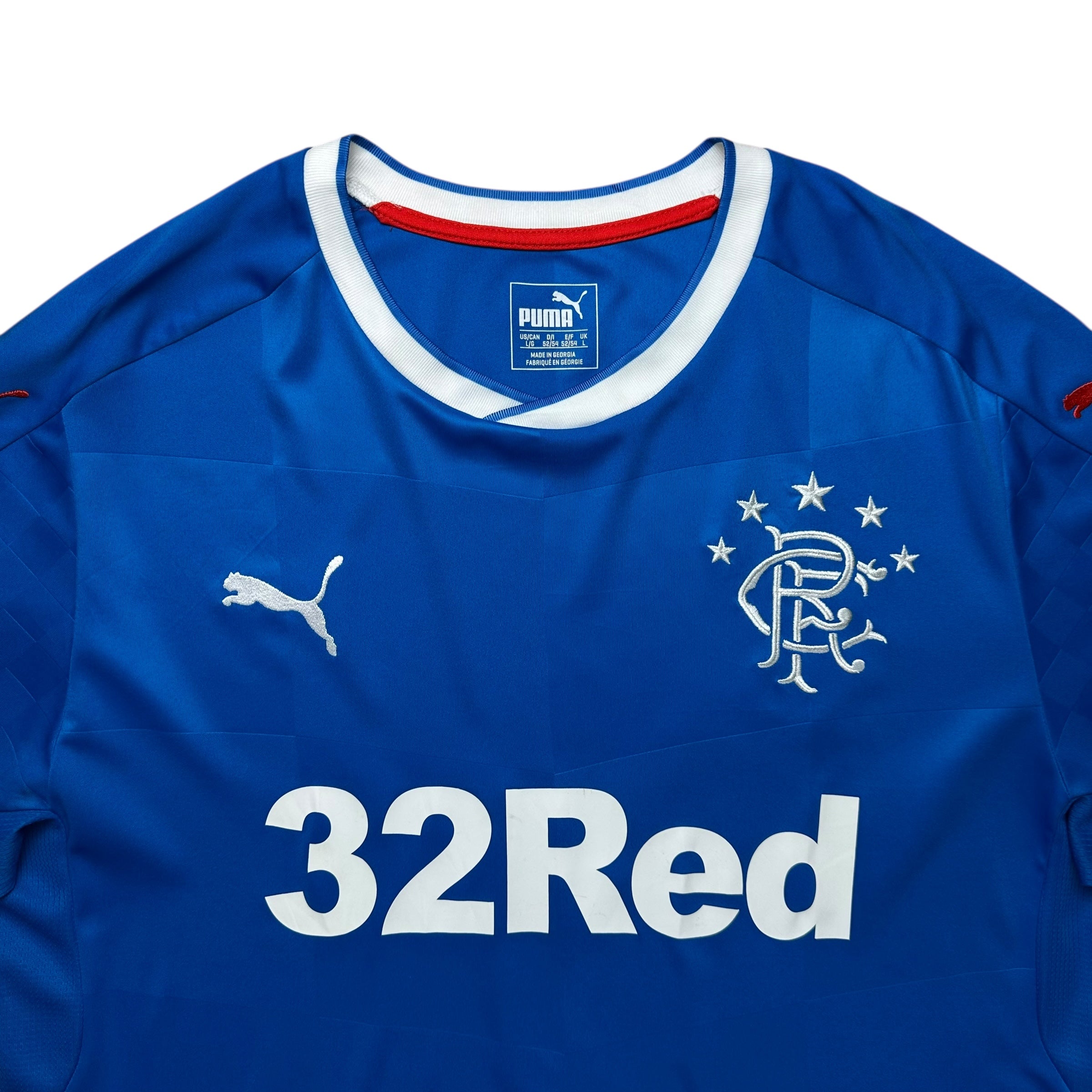 Rangers 2017-18 Home Shirt (L)