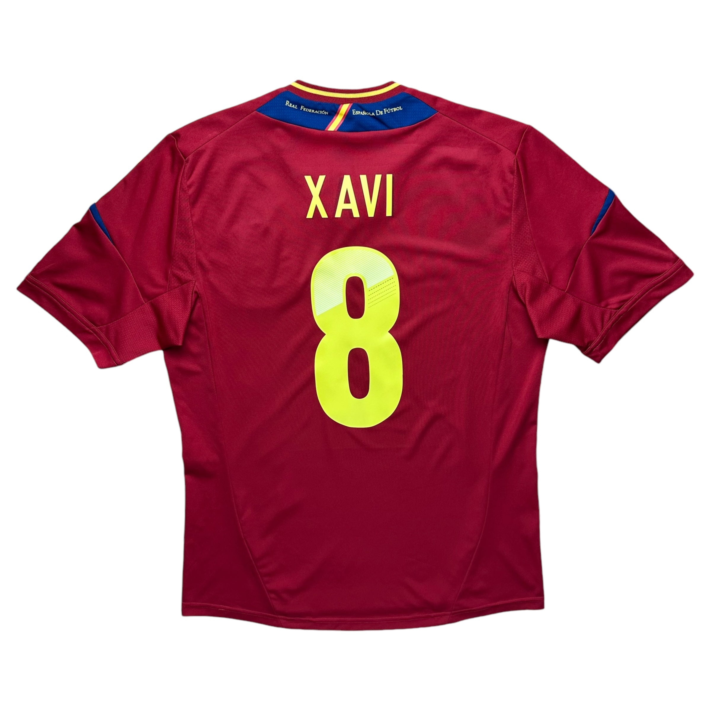 Spain 2012 Home Shirt (M) Xavi #8