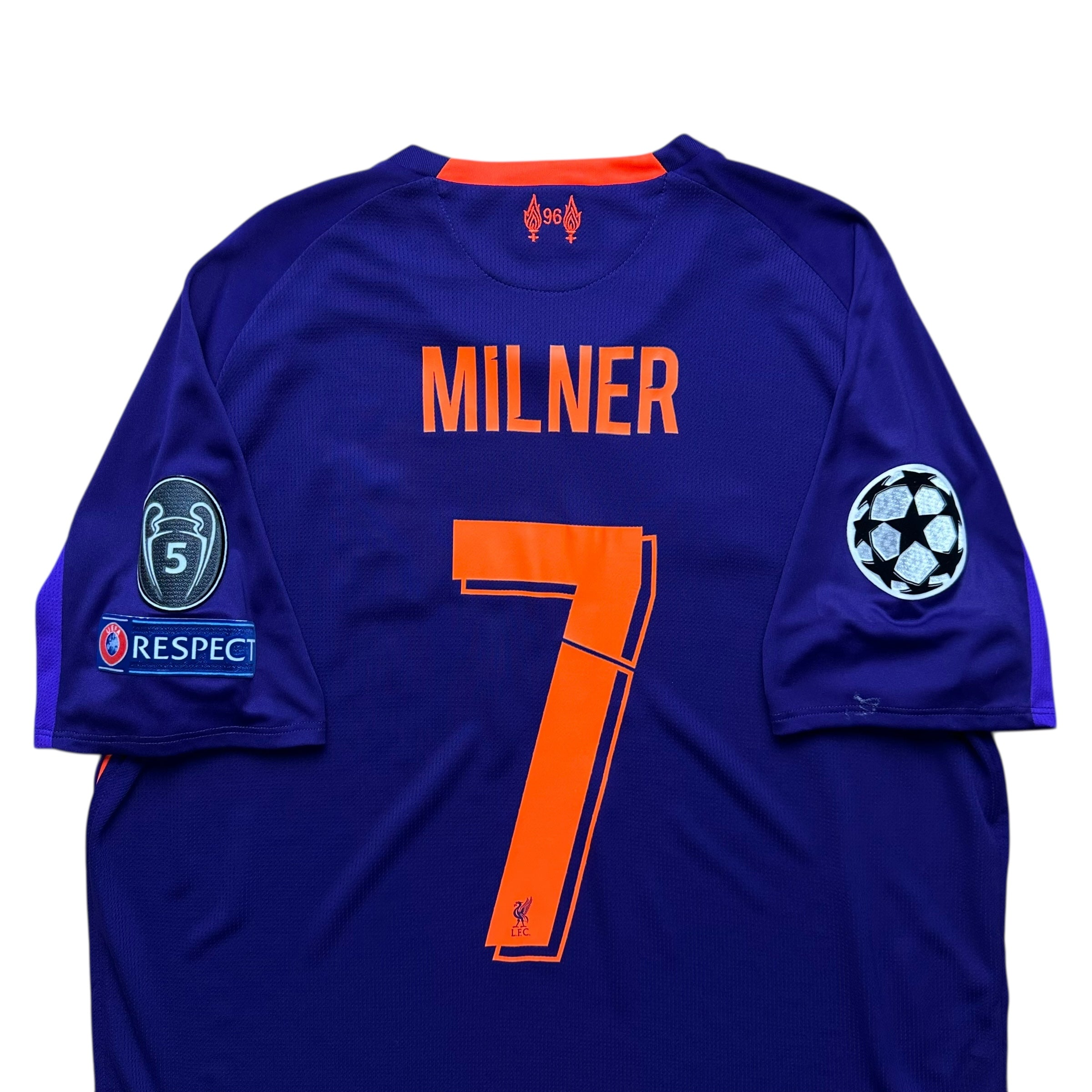 Liverpool 2018-19 Away Shirt (L) Milner #7