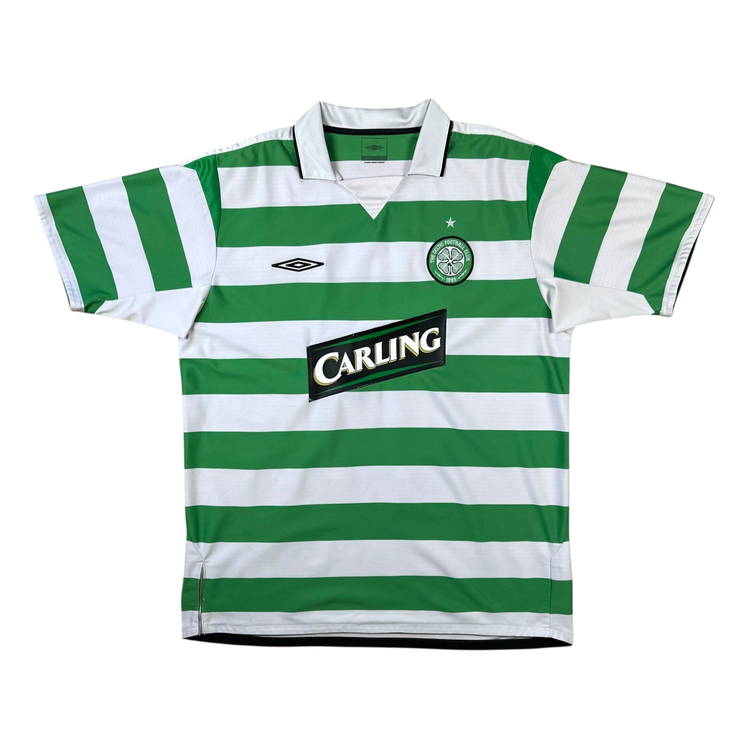 Celtic 2004-05 Home Shirt (XL) Juninho #7