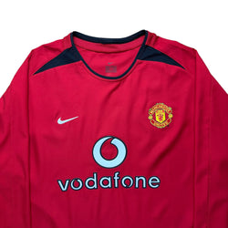 Manchester United 2002-03 Home Shirt (XL) Keane #16