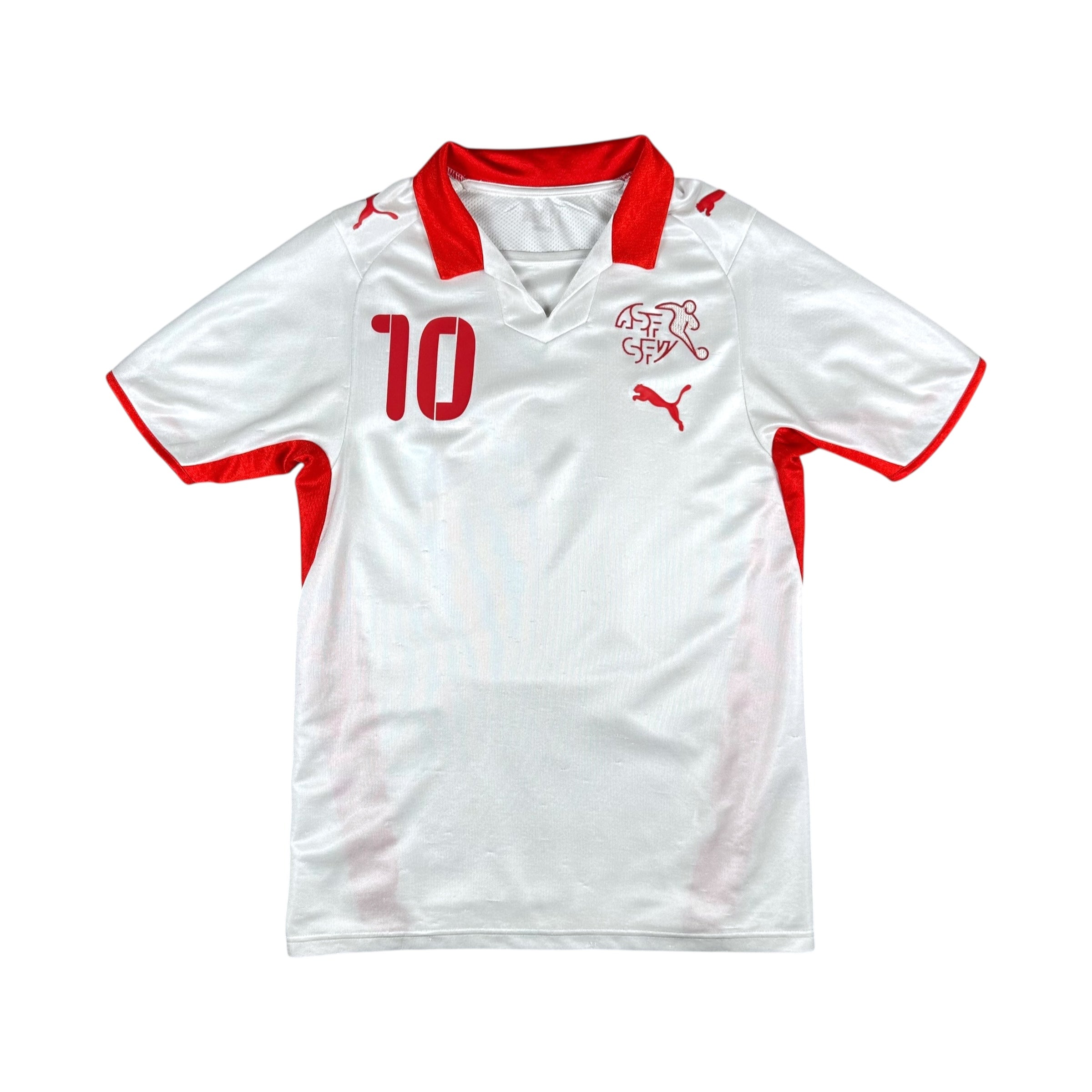 Switzerland 2008 Away Shirt (M) Yakin #10