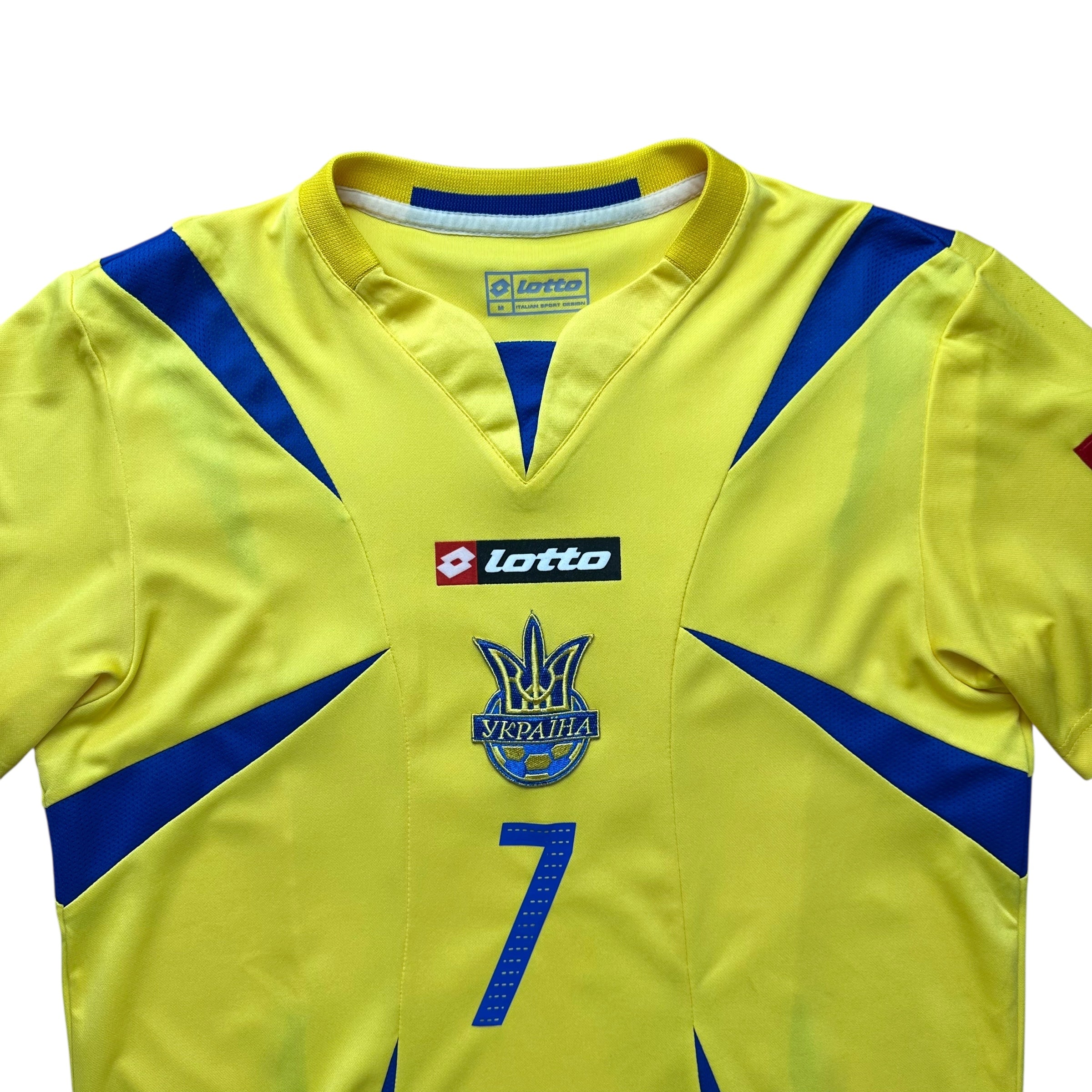 Ukraine 2006 Home Shirt (M) Shevchenko #7