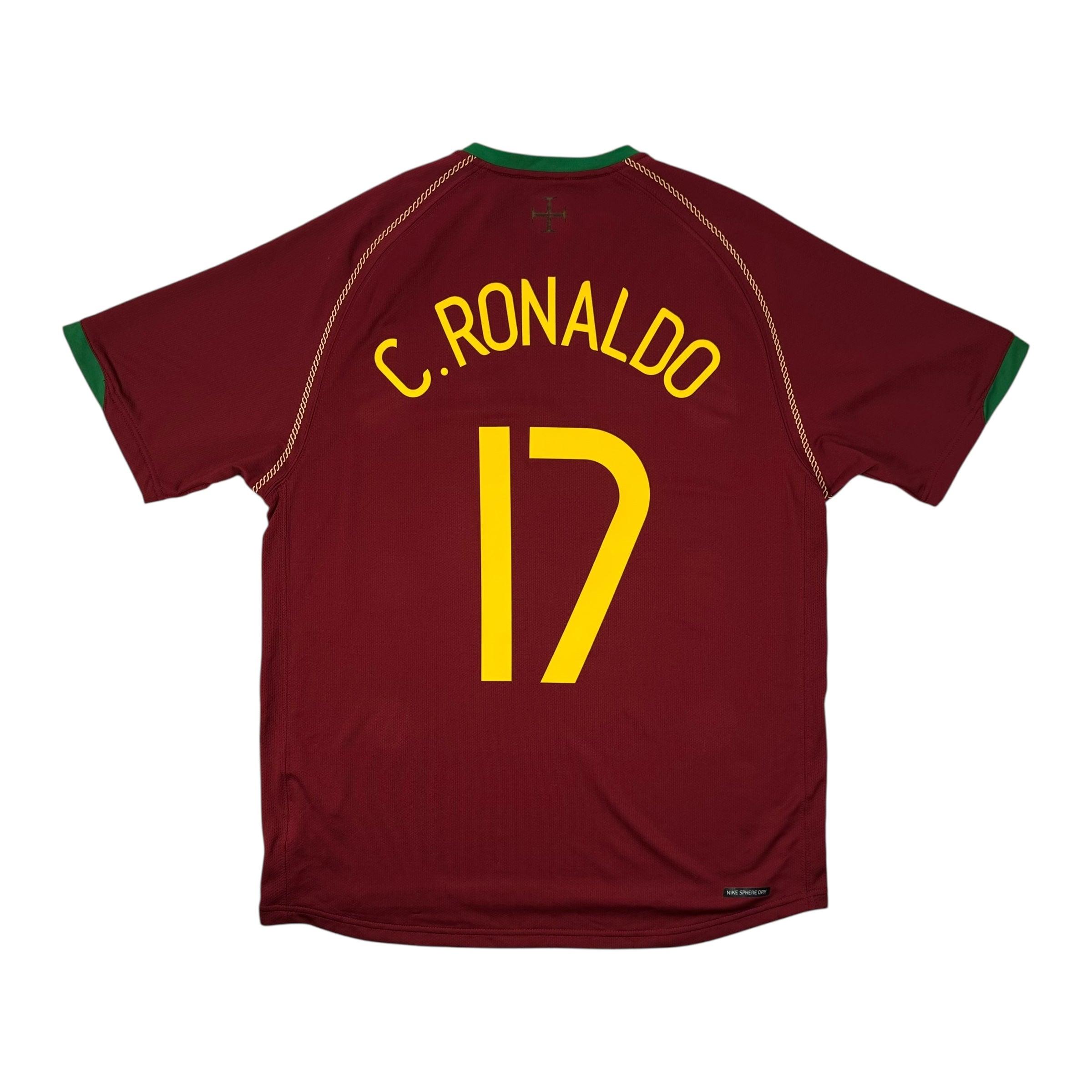 Portugal 2006 Home Shirt (M) C.Ronaldo #17