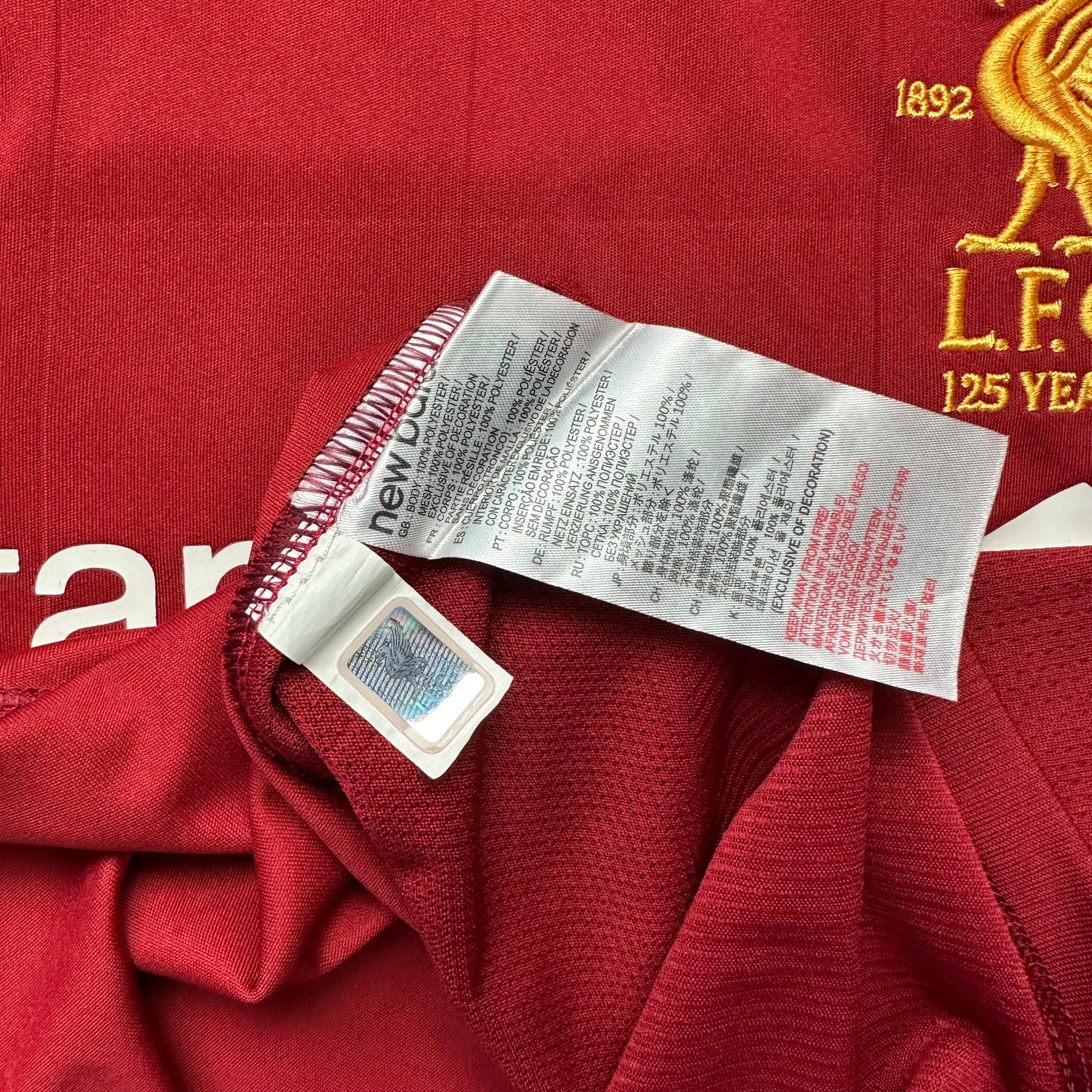 Liverpool 2017-18 Home Shirt (S) Henderson #14