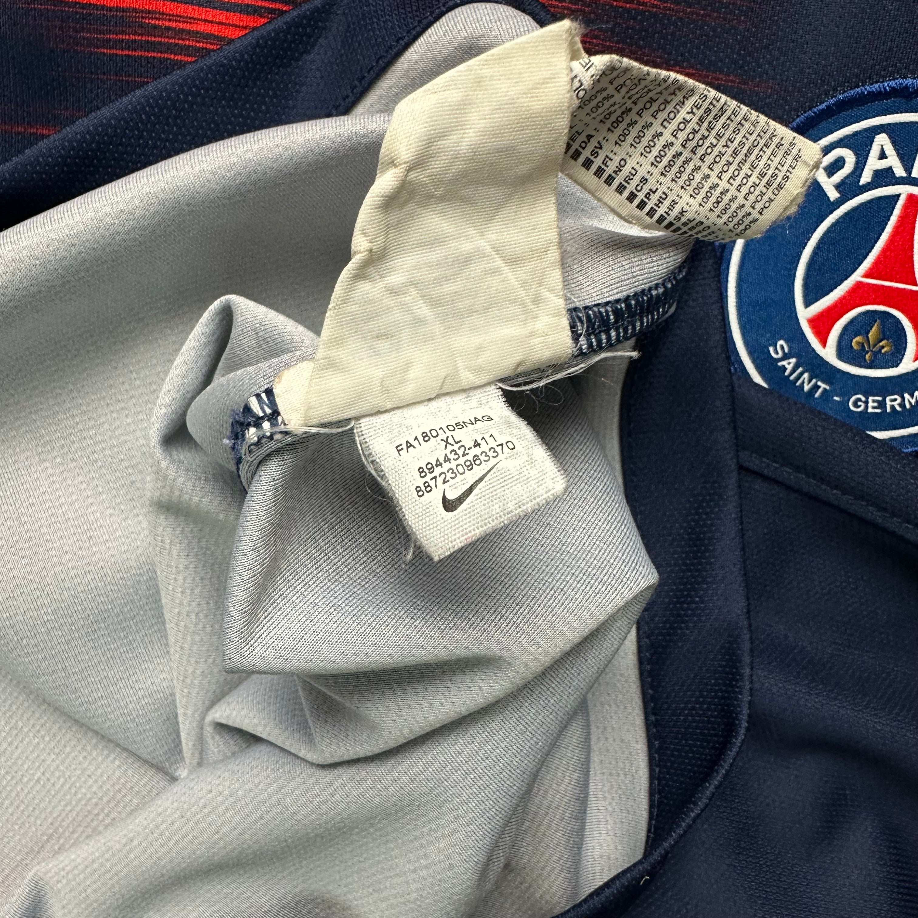 PSG 2018-19 Home Chinese New Year Home Shirt (XL) Neymar Jr #10