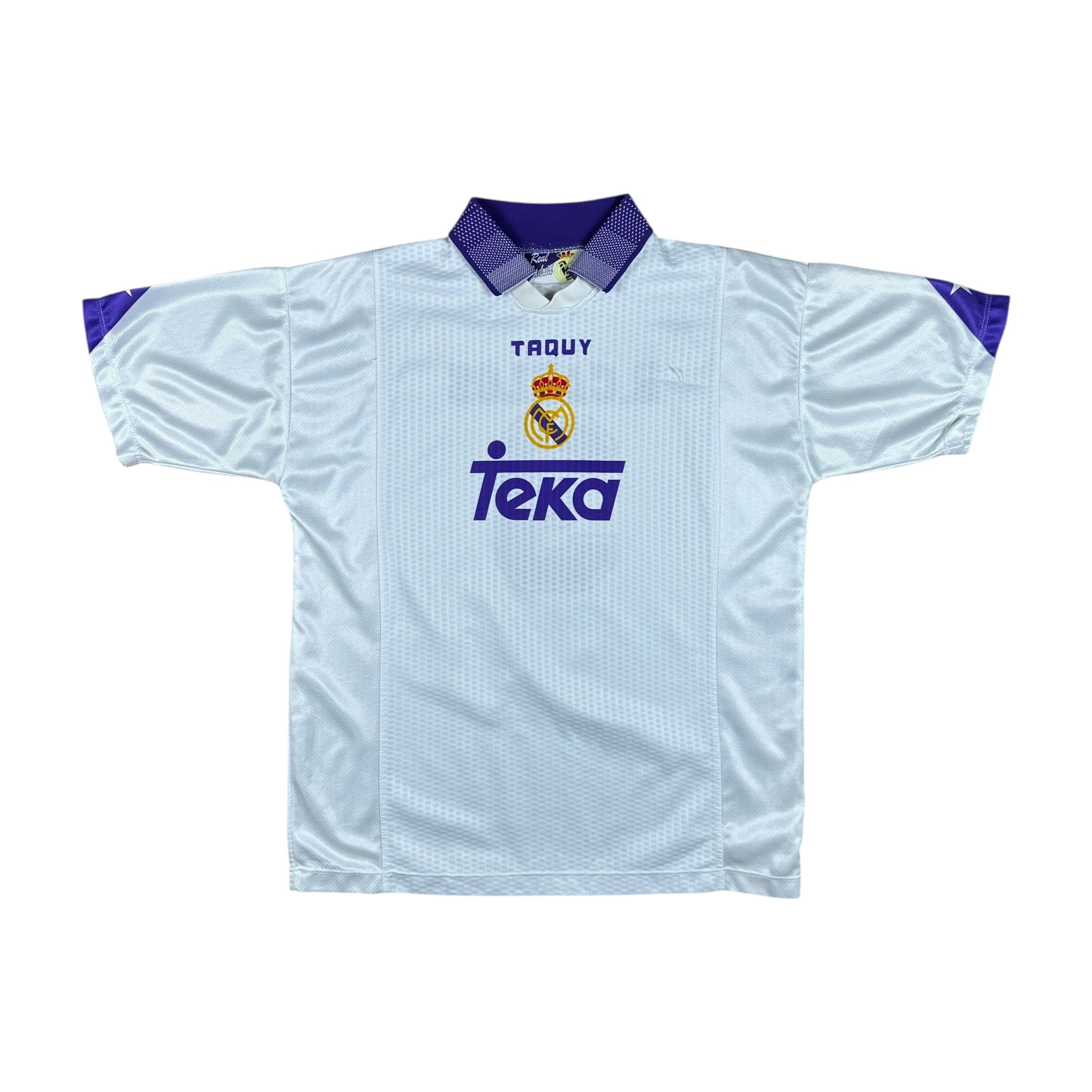 Real Madrid 1997-98 Home Shirt (XS) R.Carlos #3