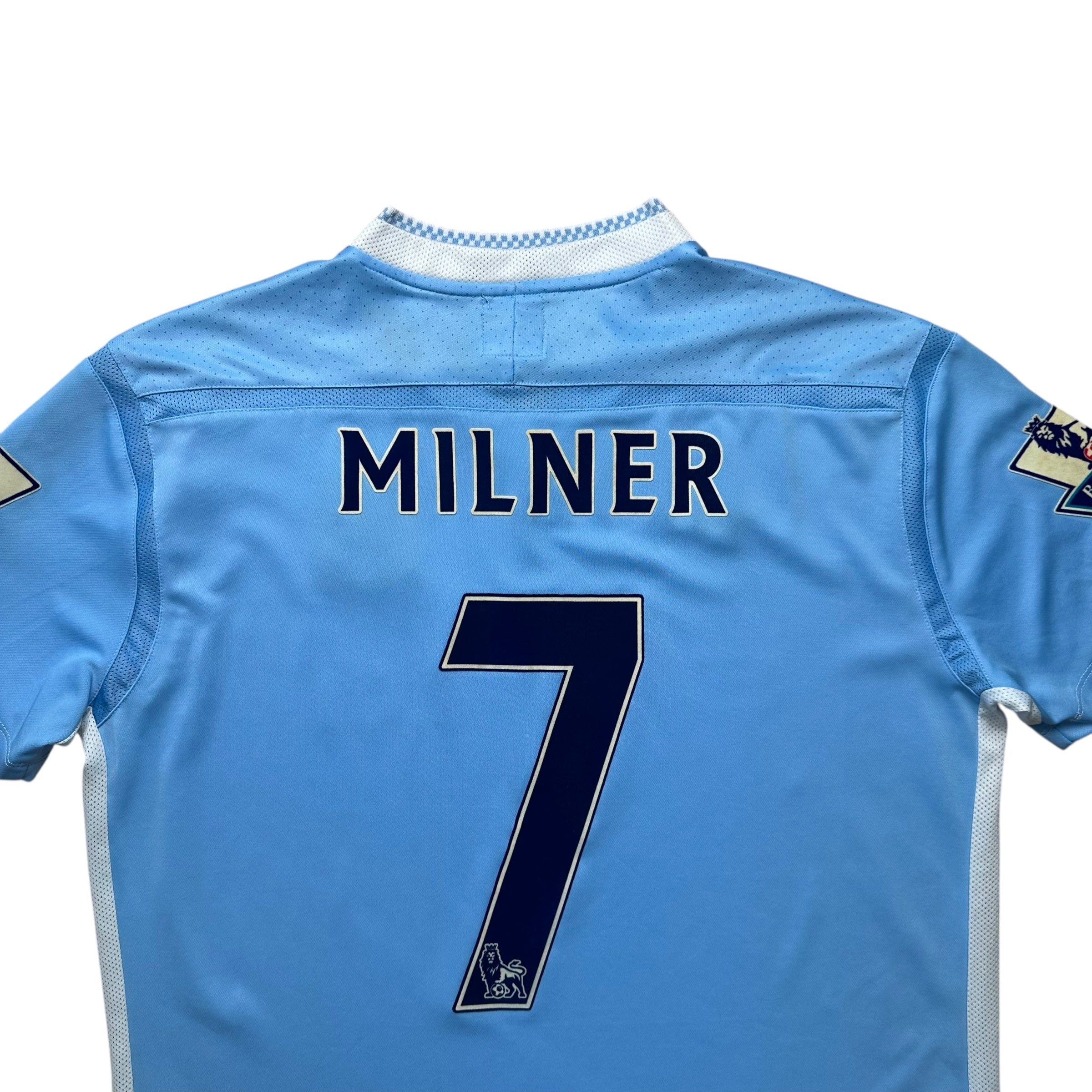 Manchester City 2011-12 Home Shirt (M) Milner #7