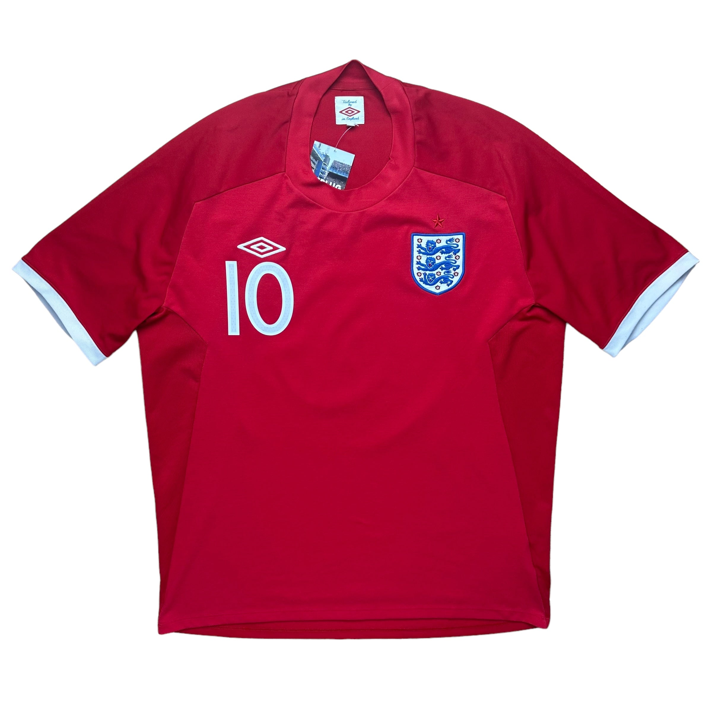 England 2010 Home Shirt (Multiple Sizes) Rooney #9