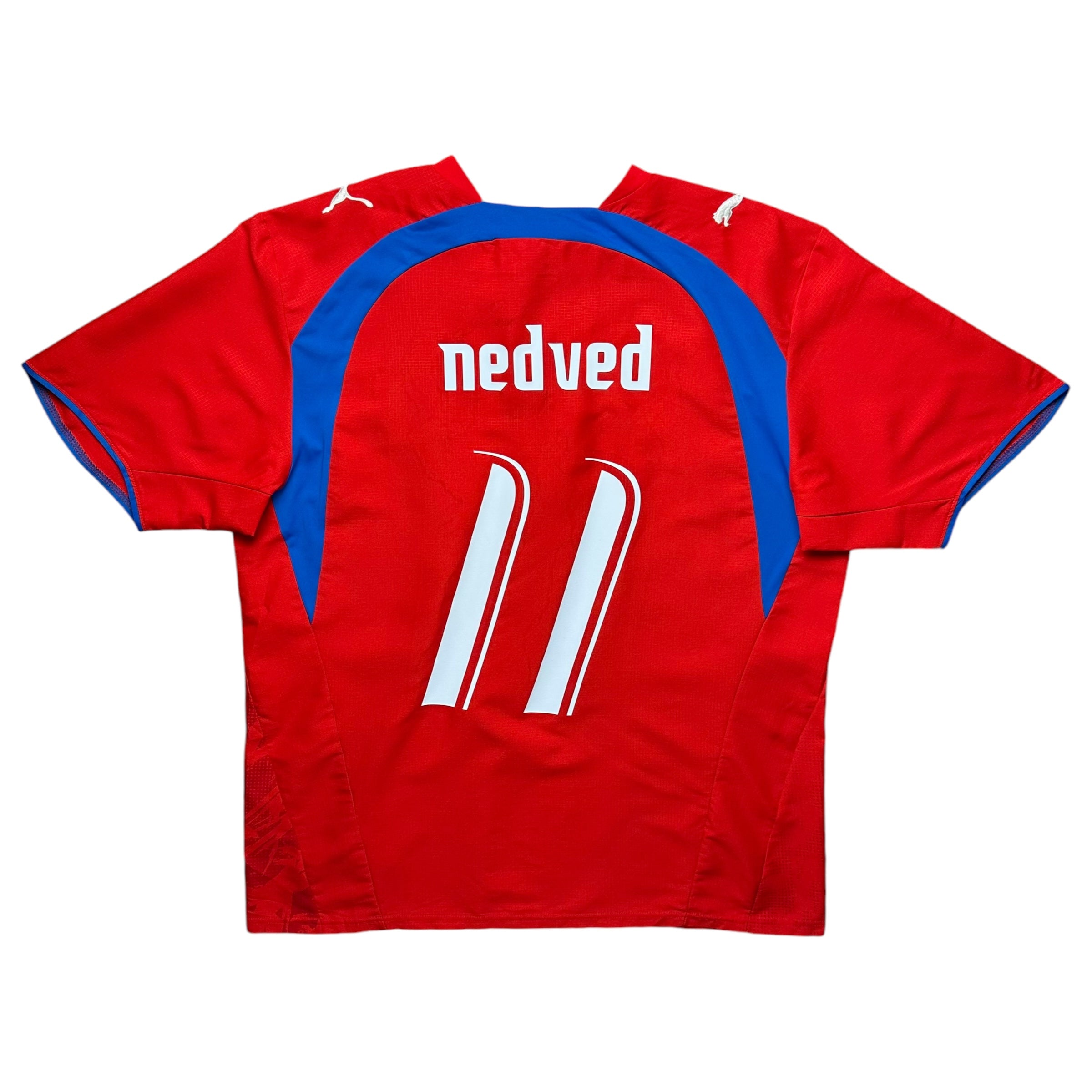 Czech Republic 2006 Home Shirt (L) Nedved #11