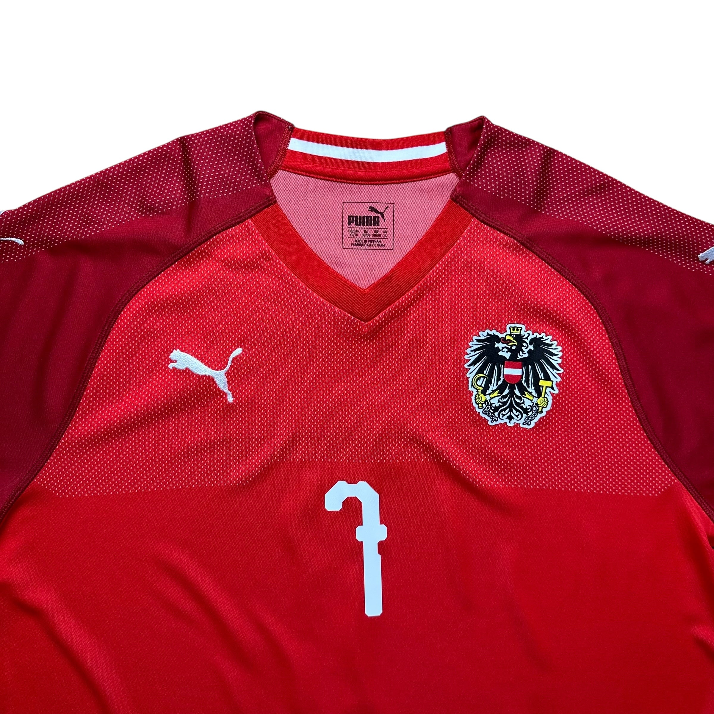 Austria 2018 Home Shirt (XL) Arnautovic #7