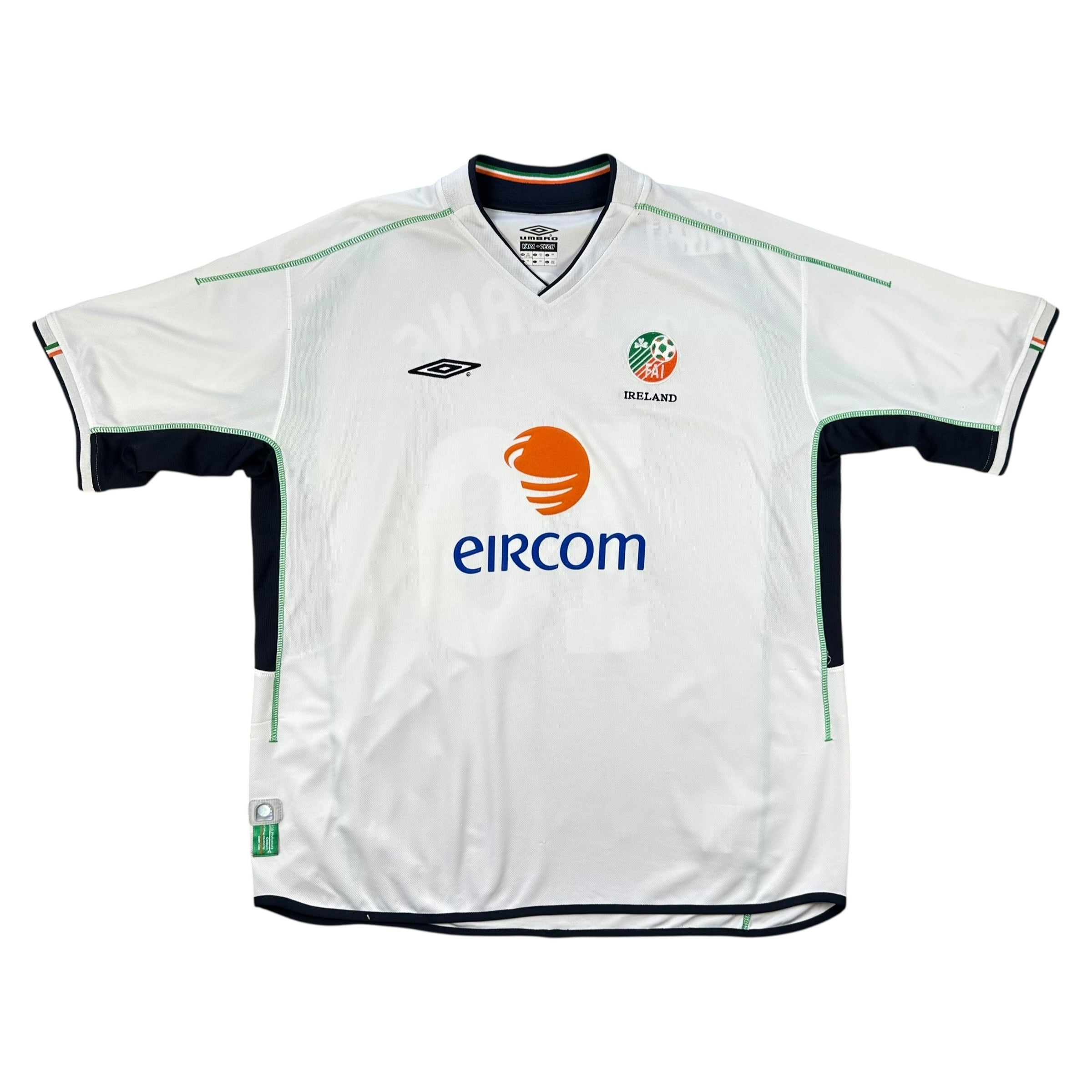 Ireland 2002 Away Shirt (XXL) Keane #10