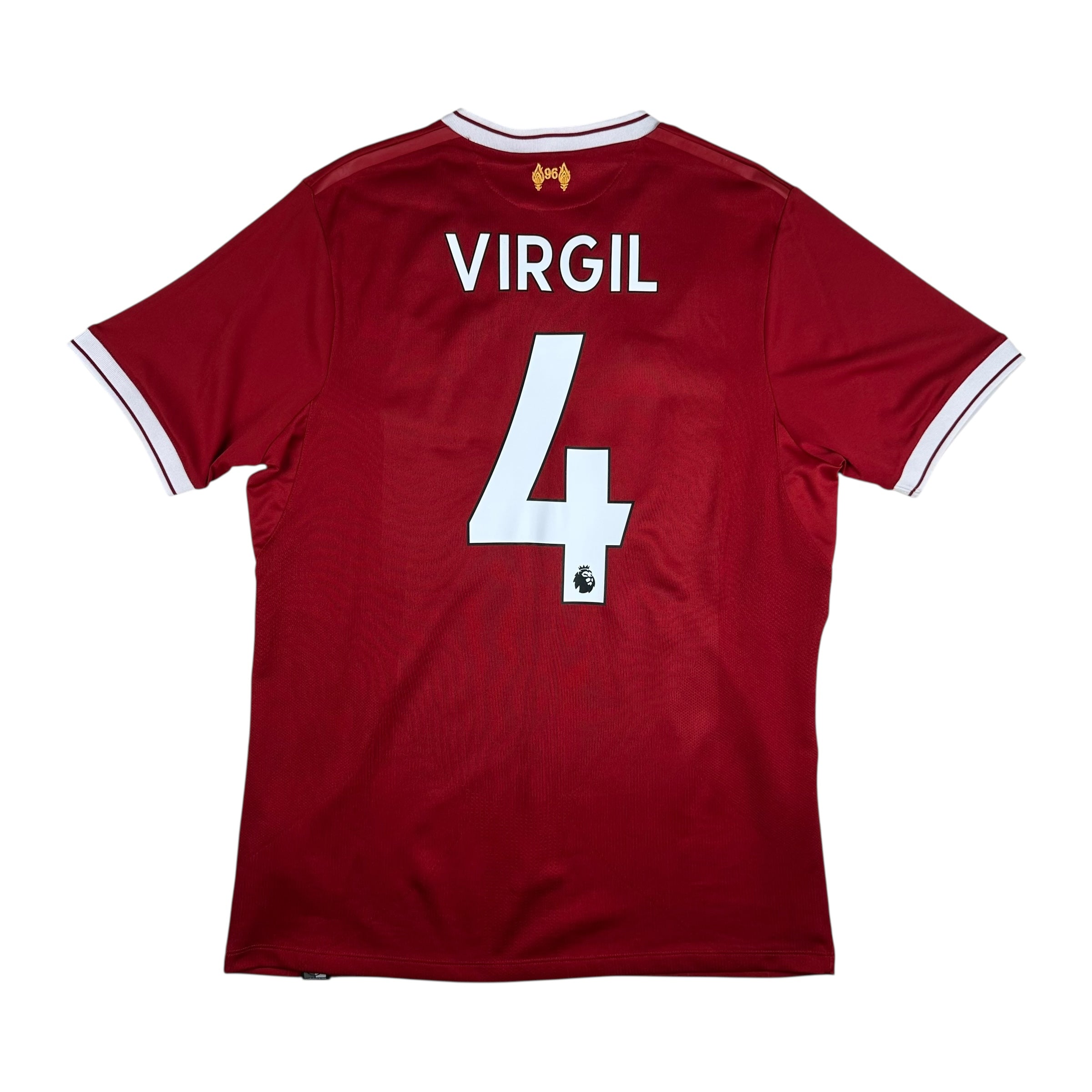 Liverpool 2017-18 Home Shirt (M) Virgil #4
