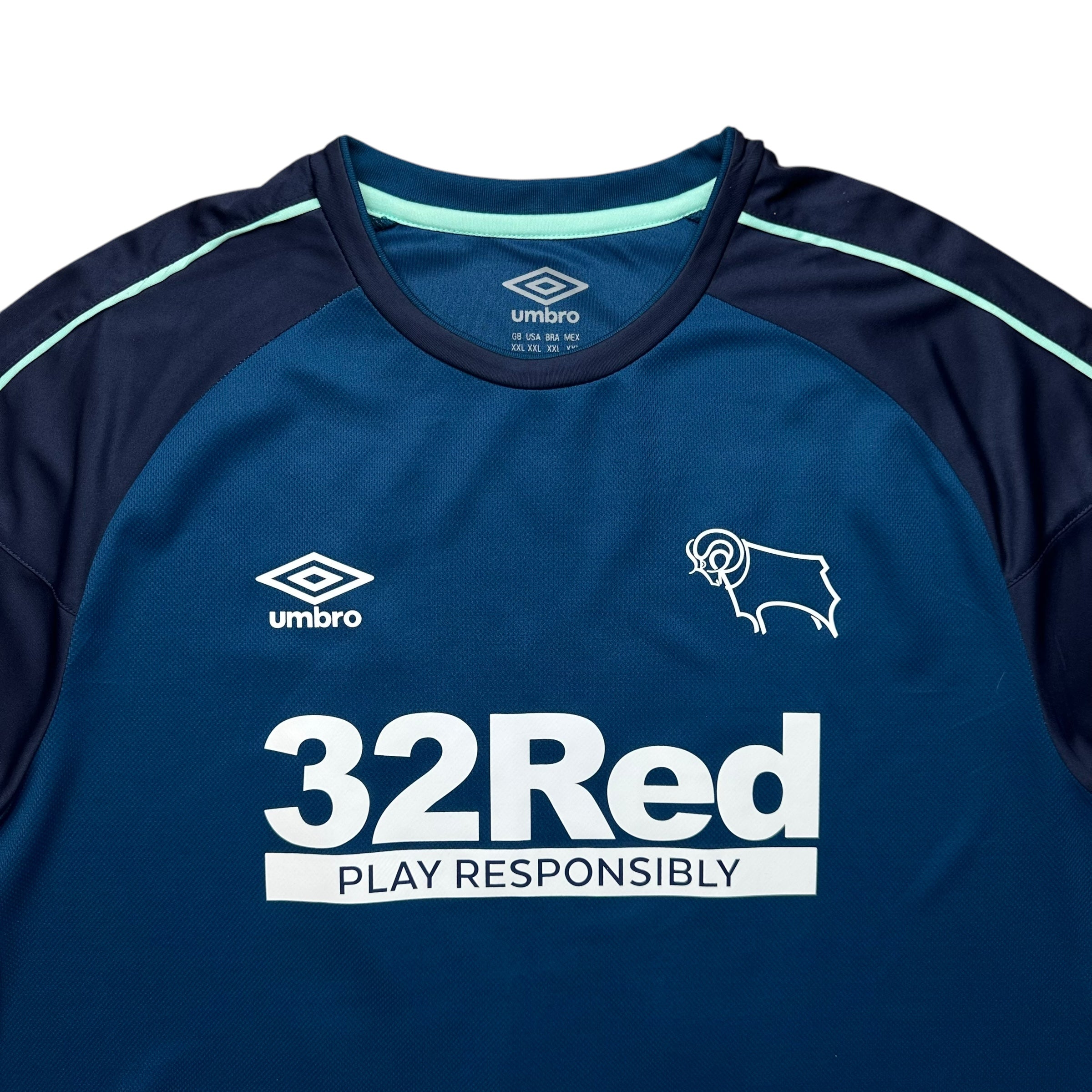 Derby County 2020-21 Away Shirt (XXL) Rooney #32