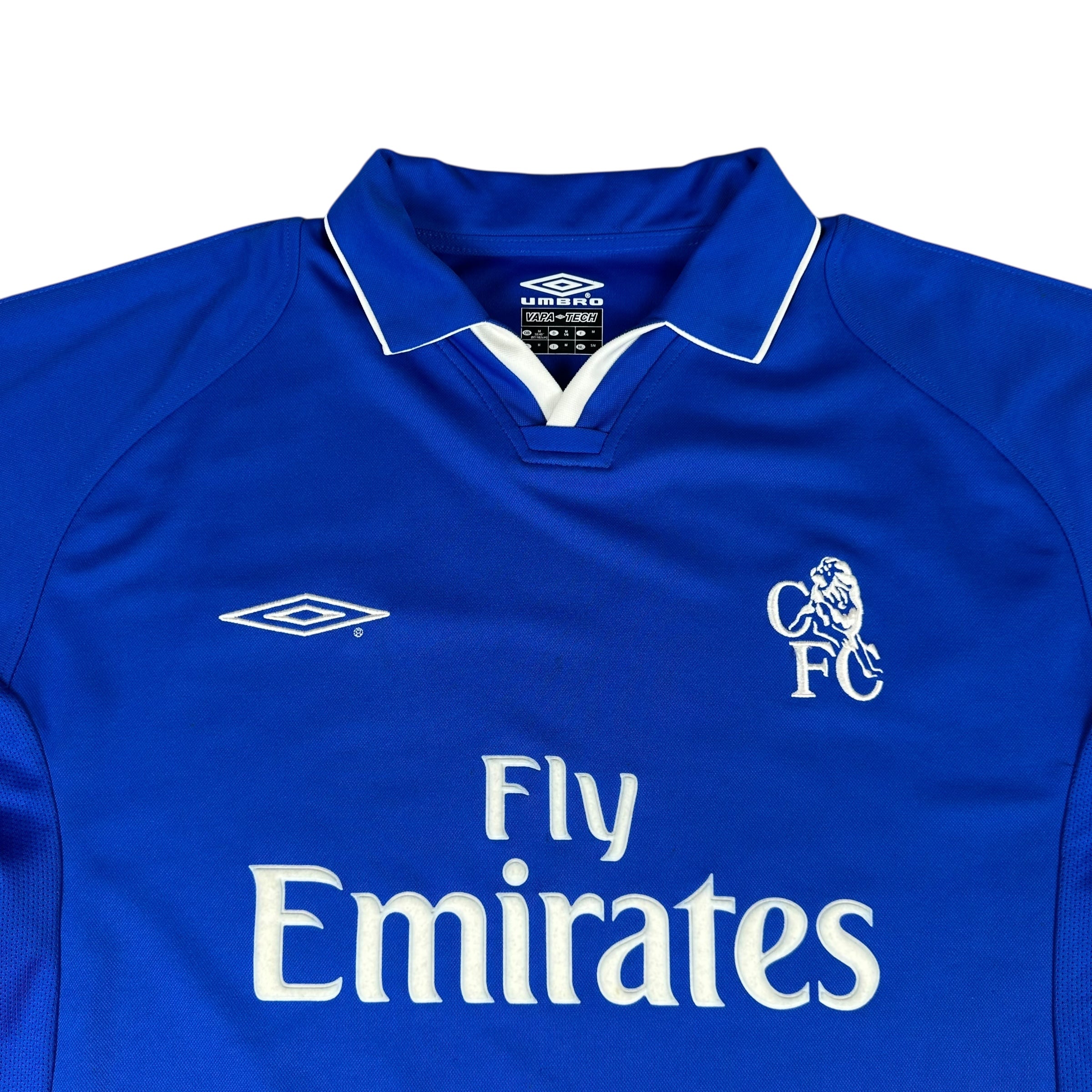 Chelsea 2001-03 Home Shirt (M) Zola #25