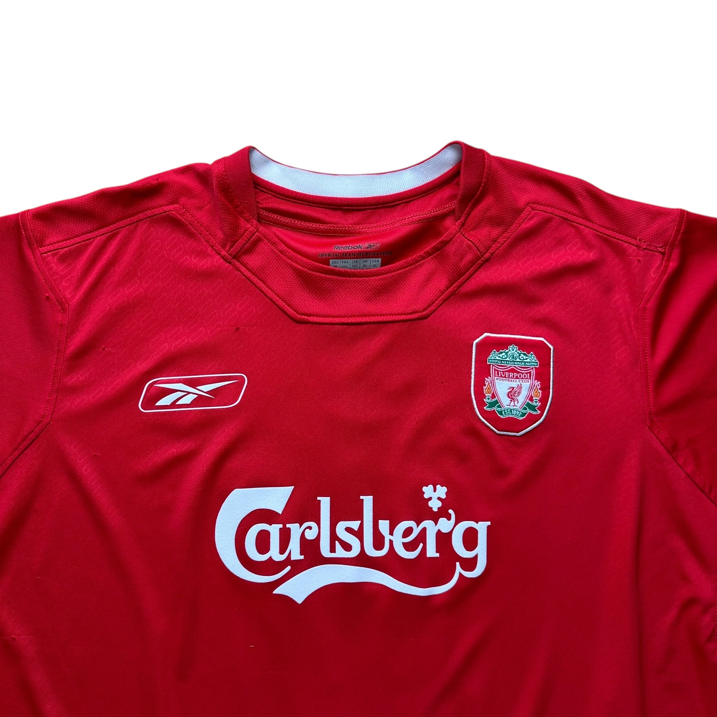 Liverpool 2004-05 Home Shirt (XL) Gerrard #8