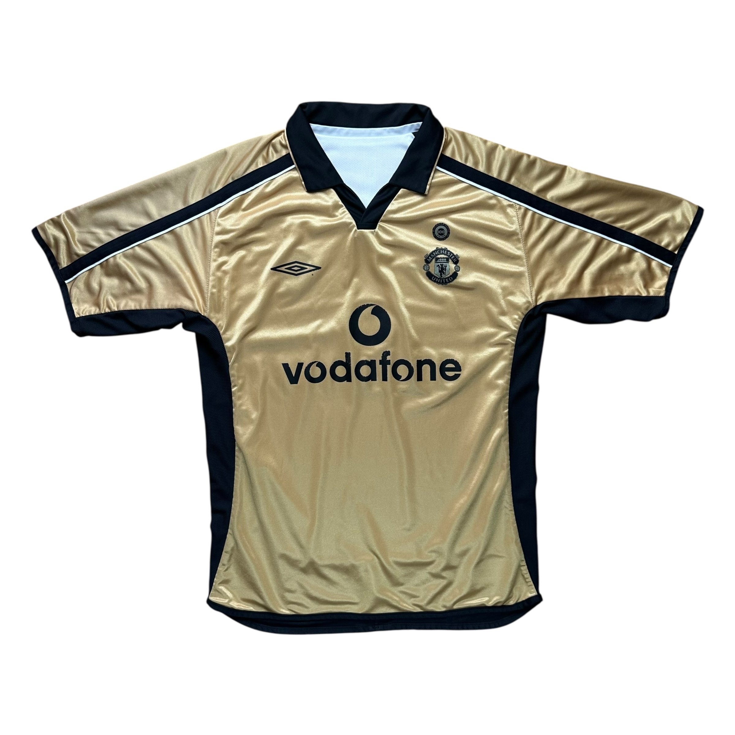 Manchester United 2001-02 Away/Third Reversible Shirt (M)