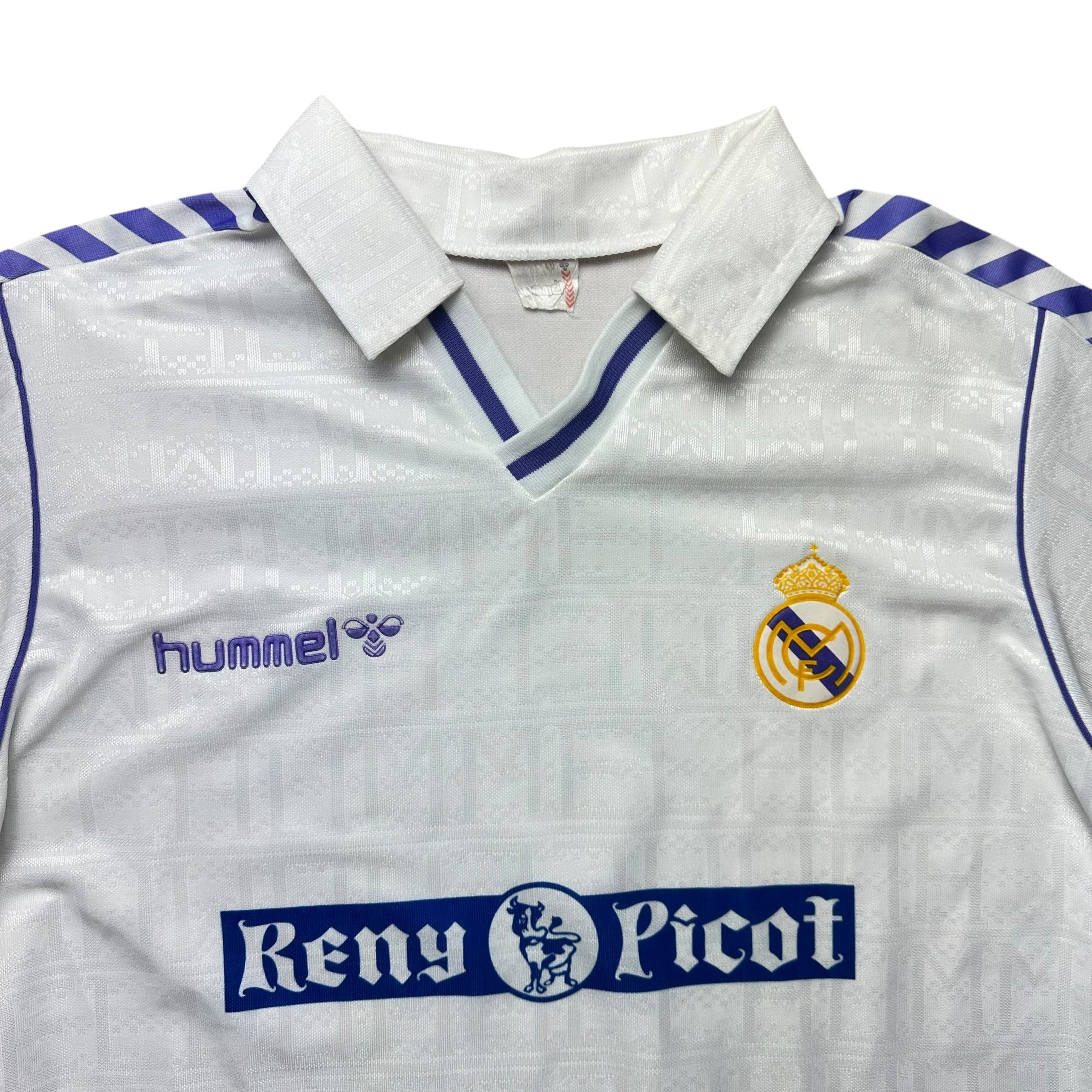 Real Madrid 1989-90 Home Shirt (XL)