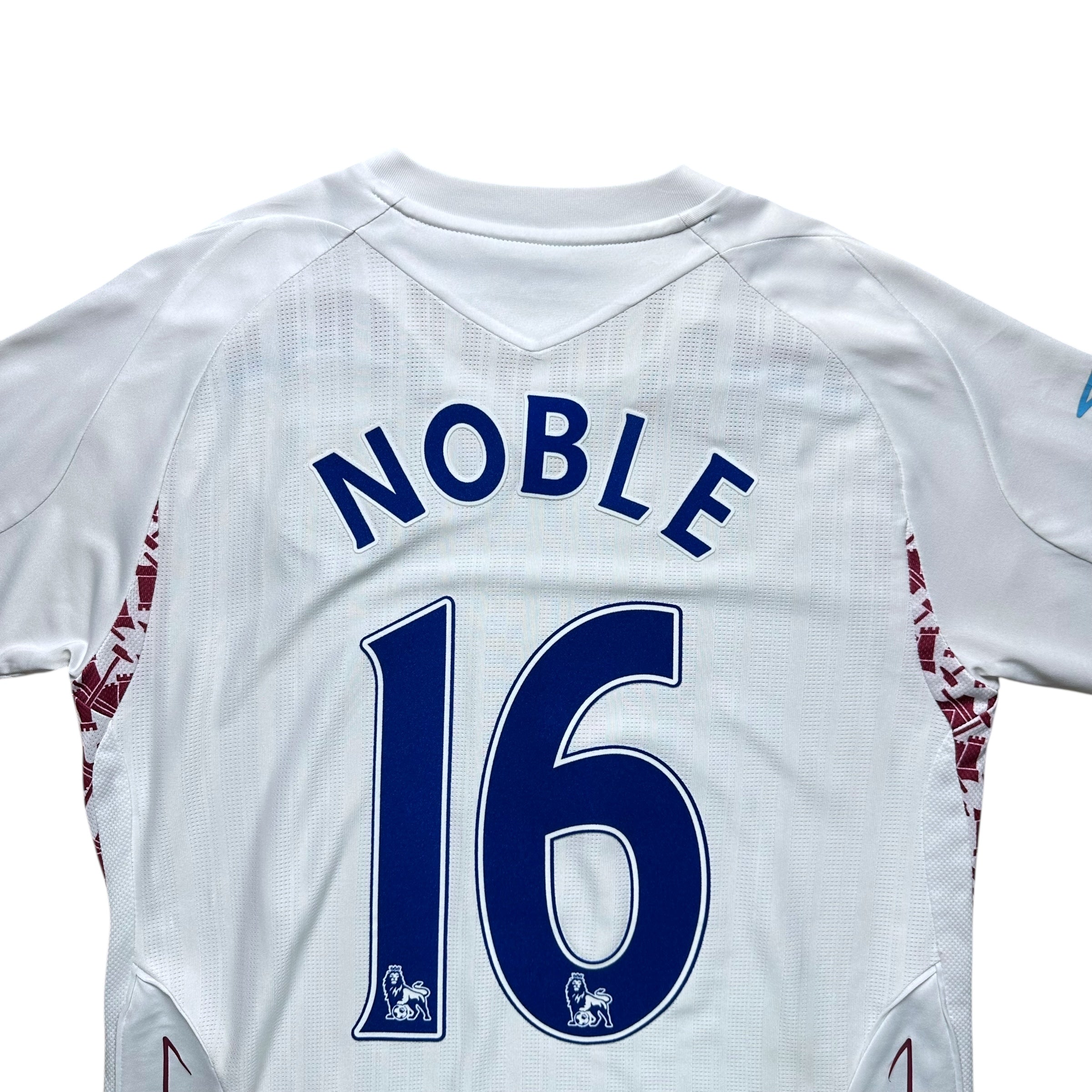 West Ham 2007-08 Away Shirt (S) Noble #16