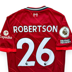 Liverpool 2021-22 Home Shirt (S) Robertson #26