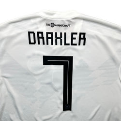 Germany 2018 Home Shirt (2XL) Draxler #7