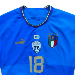 Italy 2022 Home Shirt (Multiple Sizes) Barella #18