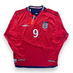 England 2002 Away (XL) Beattie #9 BNWT