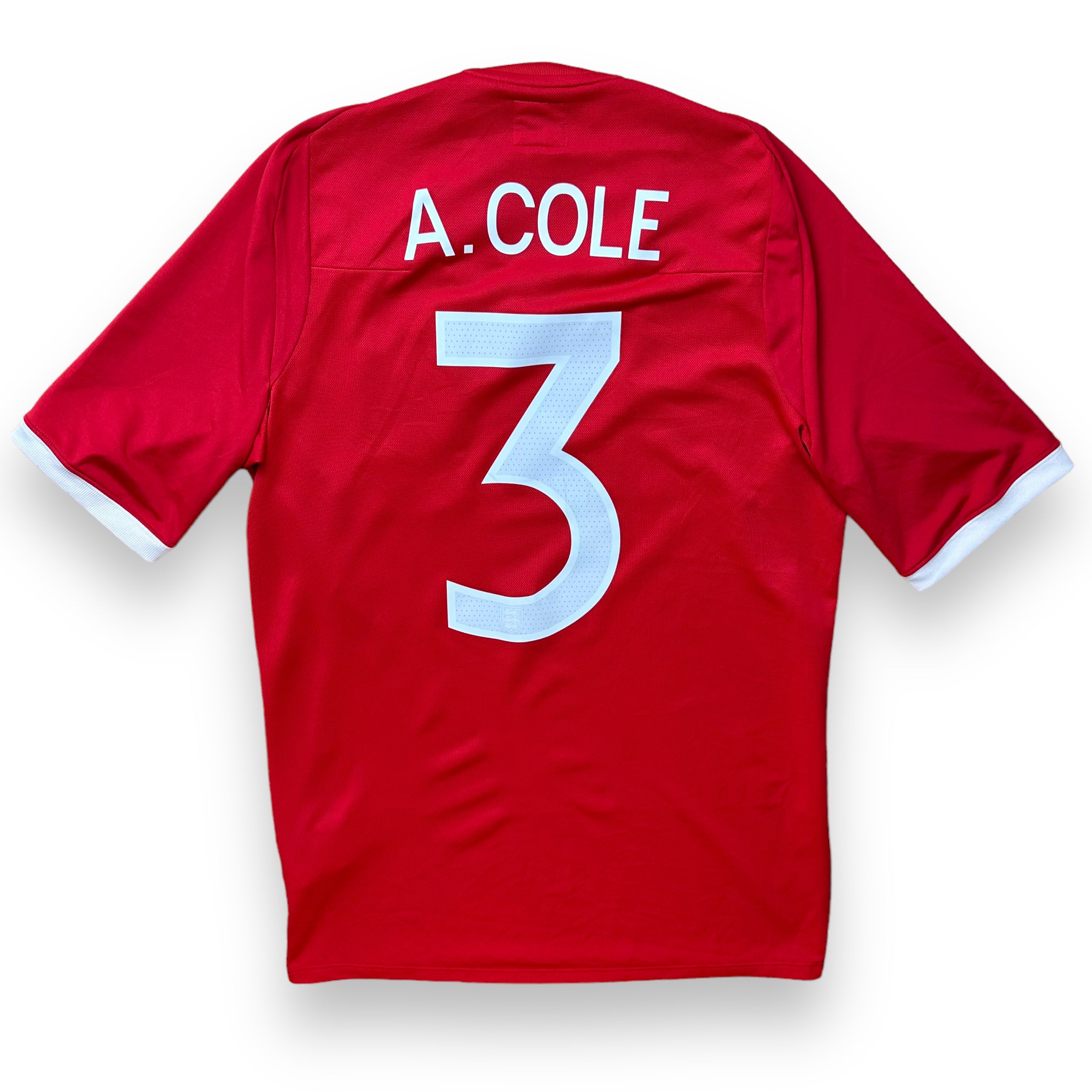 England 2010 Away Shirt (S) A.Cole #3