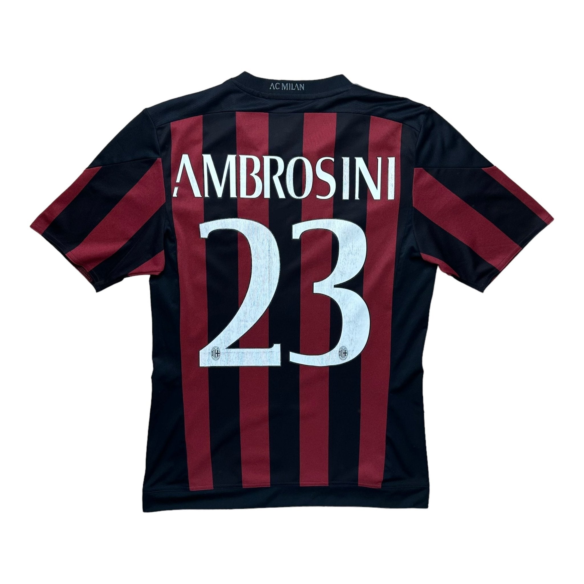 AC Milan 2015-16 Home Shirt (S) Ambrosini 23 - Kitplug