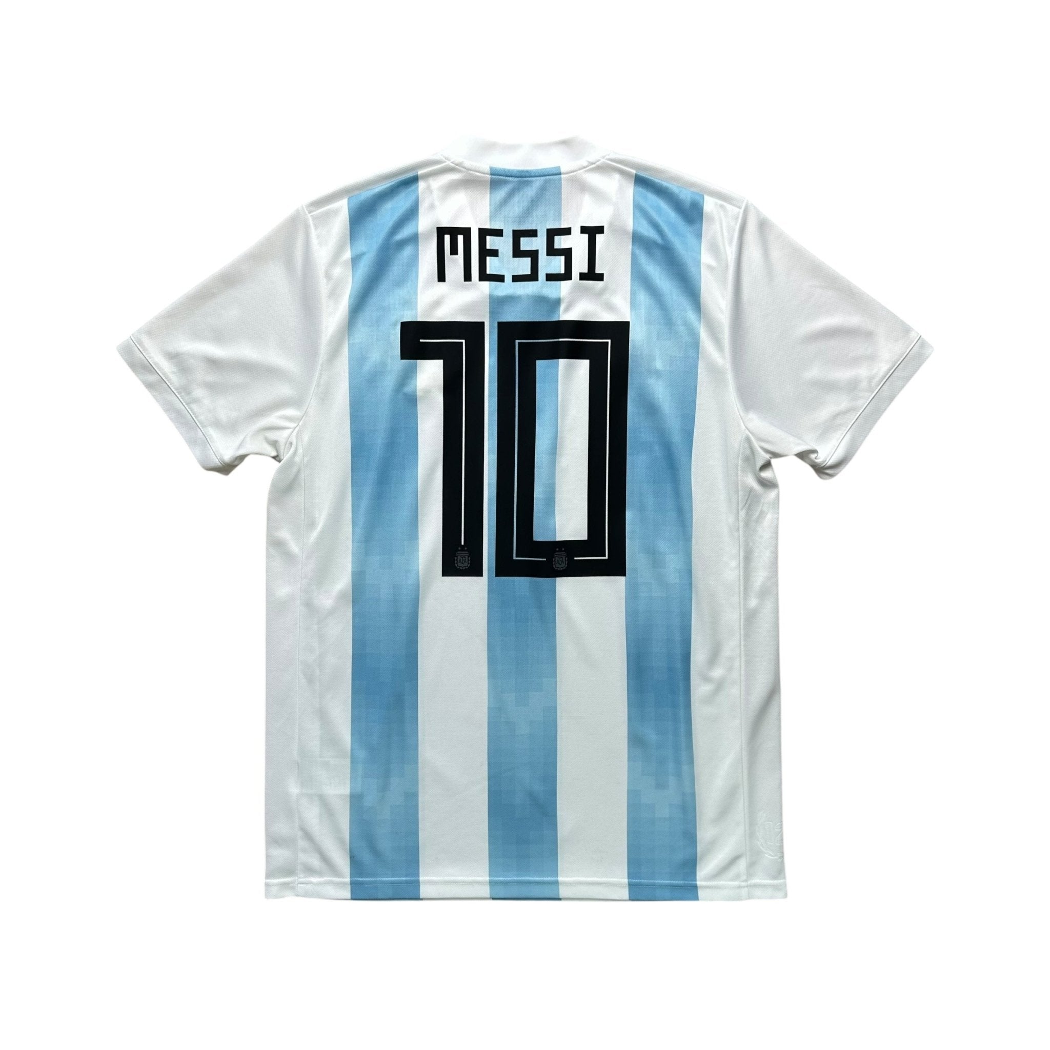 Argentina 2018 Home Shirt (M) Messi 10 - Kitplug