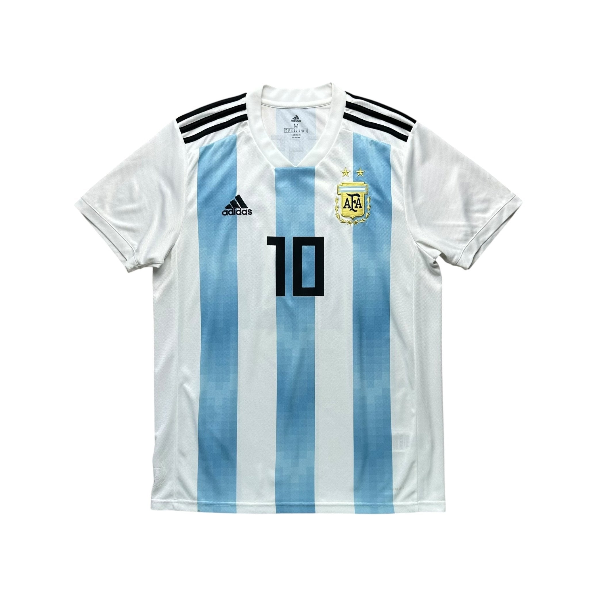 Argentina 2018 Home Shirt (M) Messi 10 - Kitplug