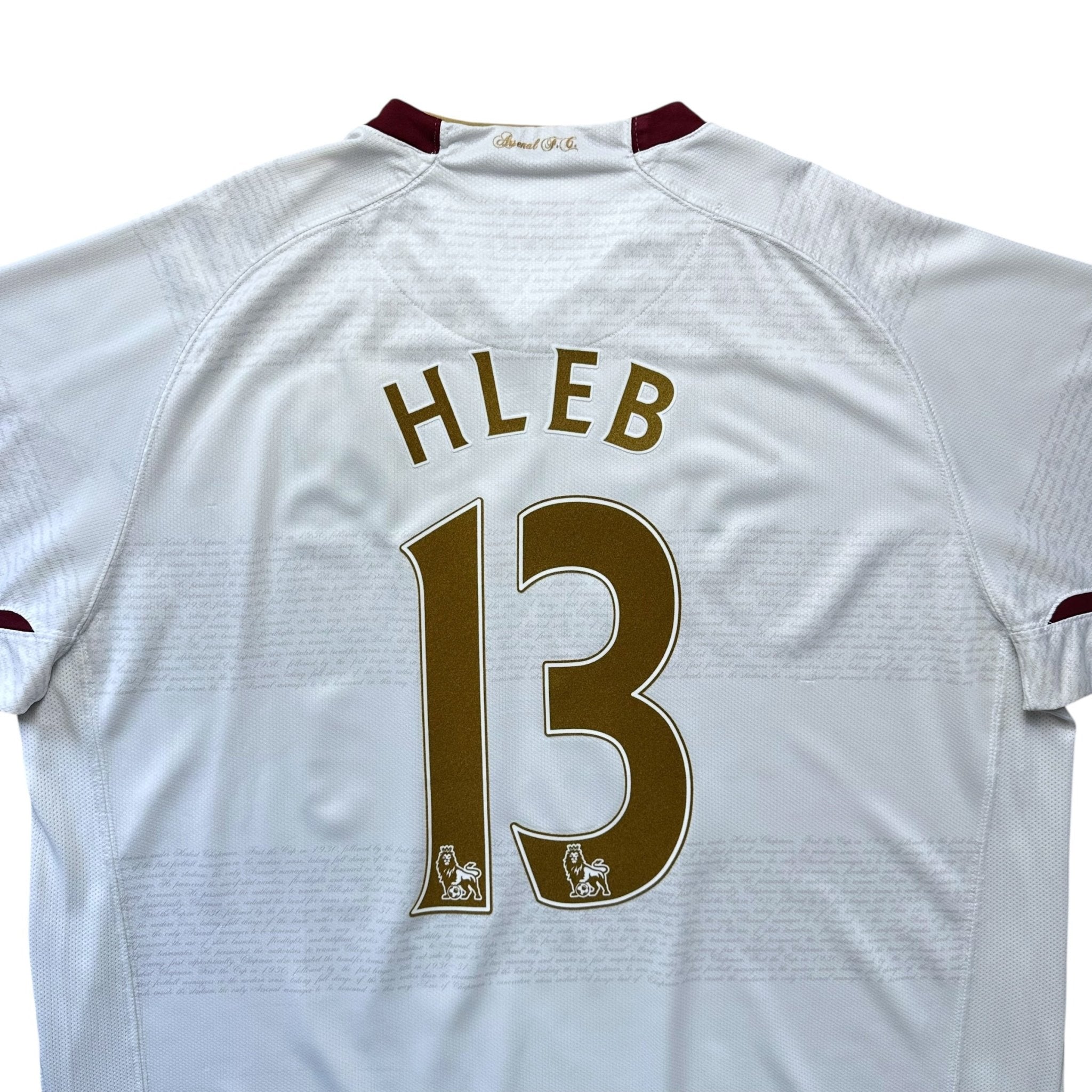 Arsenal 2007 - 08 Away Shirt (XXL) Hleb 13 - Kitplug