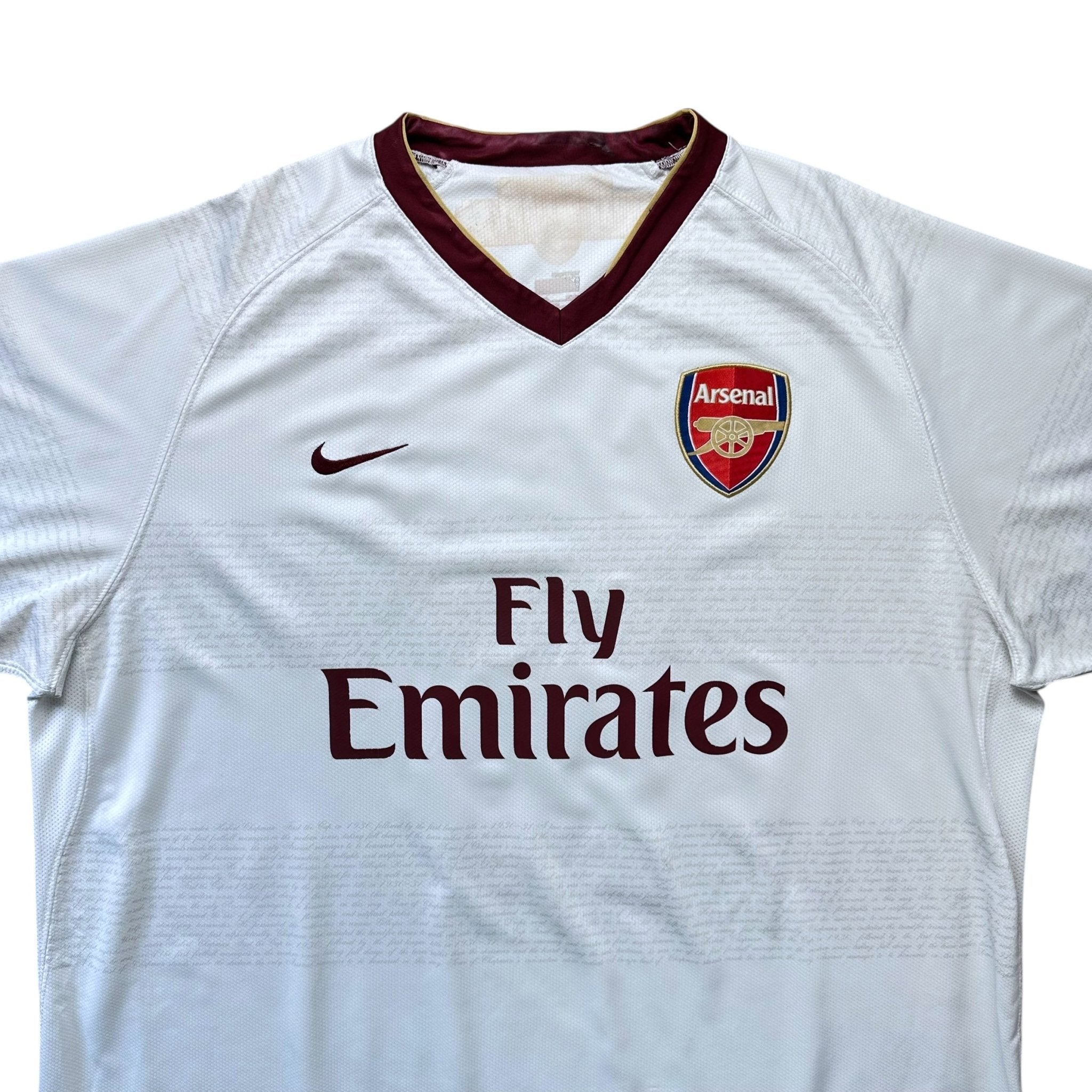 Arsenal 2007 - 08 Away Shirt (XXL) Hleb 13 - Kitplug