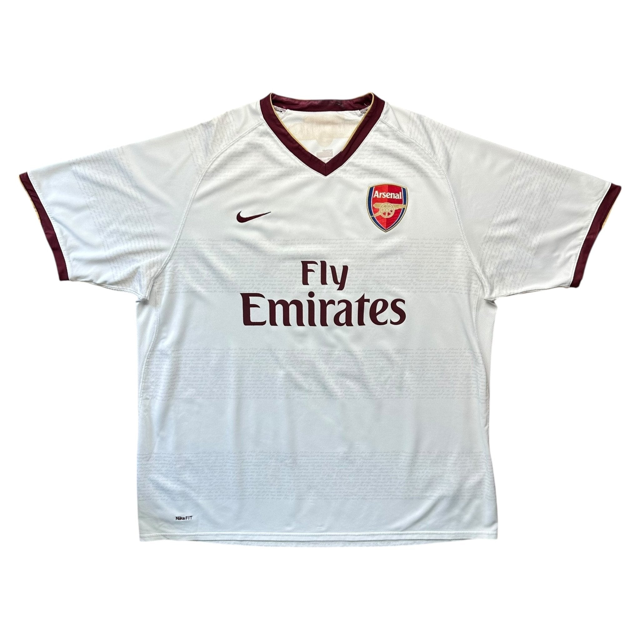 Arsenal 2007 - 08 Away Shirt (XXL) Hleb 13 - Kitplug