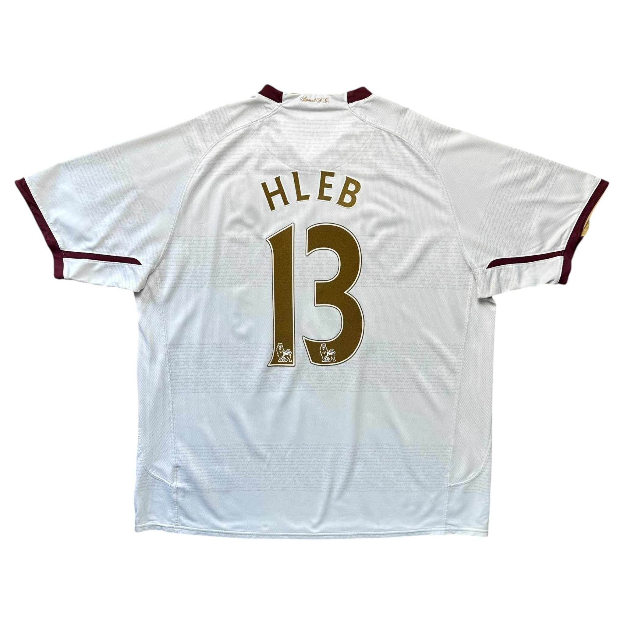 Arsenal 2007 - 08 Away Shirt (XXL) Hleb 13 - Kitplug