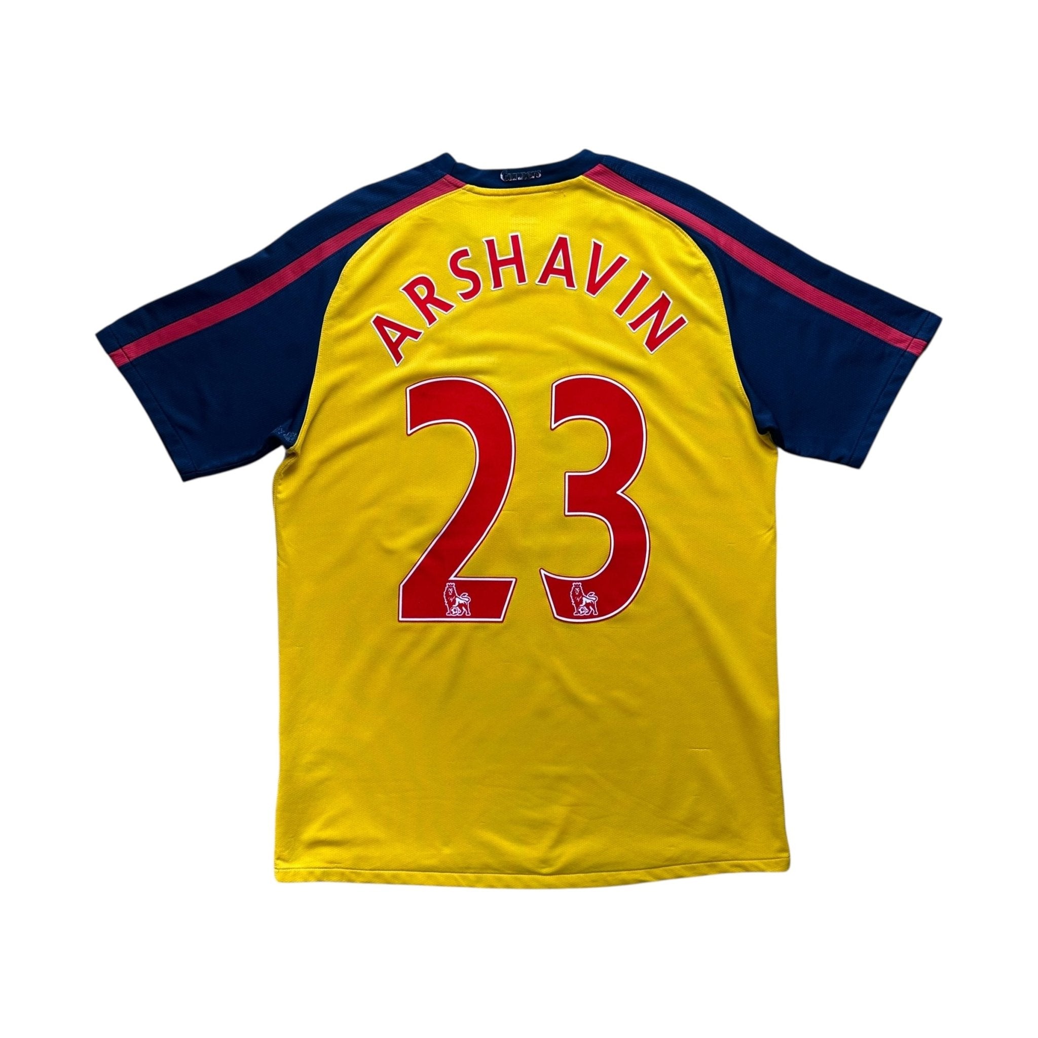 Arsenal 2008 - 09 Away Shirt (M) Arshavin 23 - Kitplug