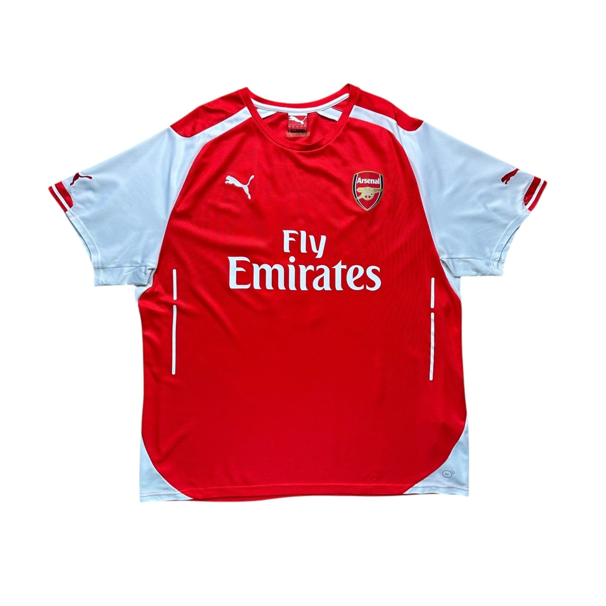 Arsenal 2014 - 15 Home Shirt (Multiple Sizes) Arteta 8 - Kitplug