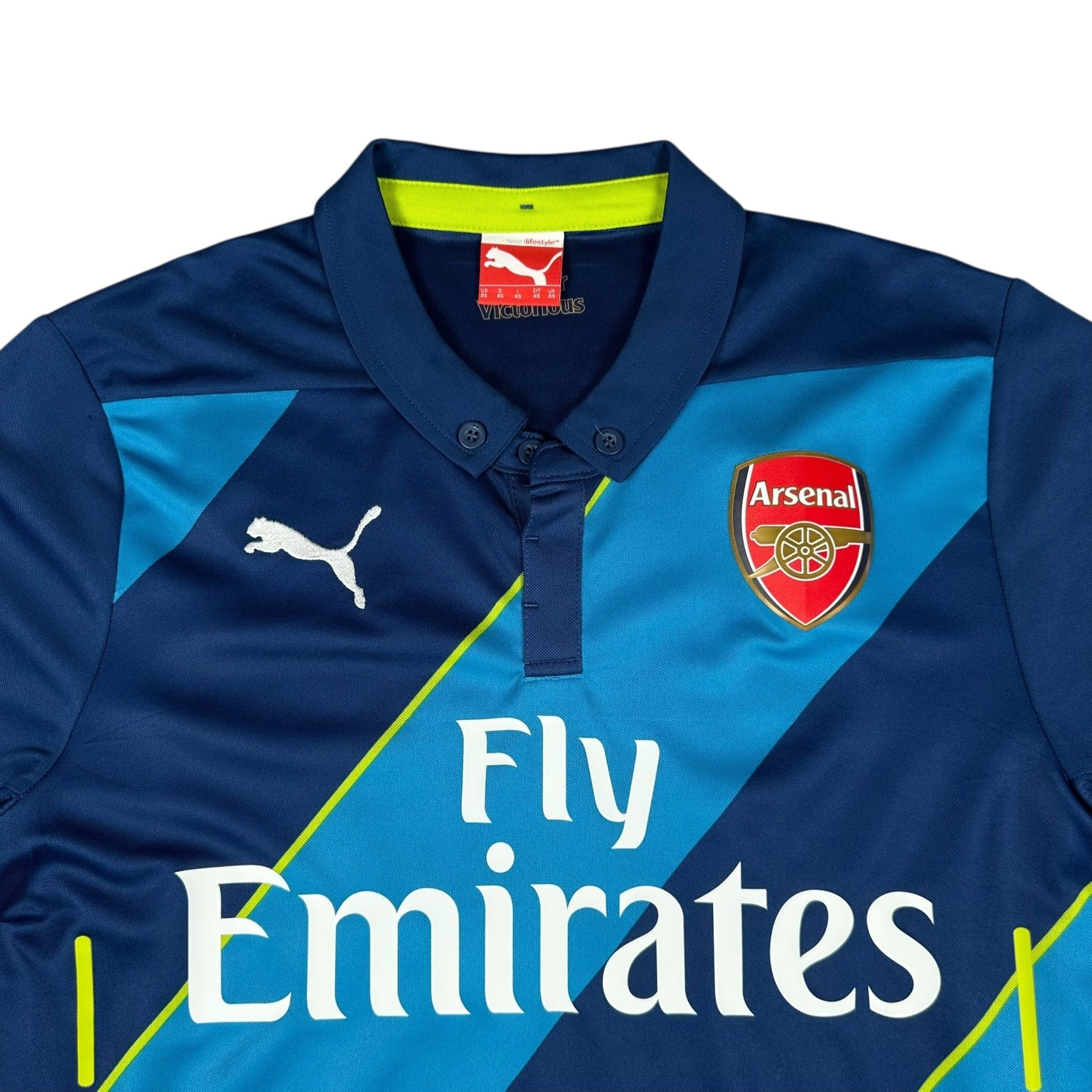 Arsenal 2014-15 Third Shirt (XS) S.Cazorla 19 - Kitplug