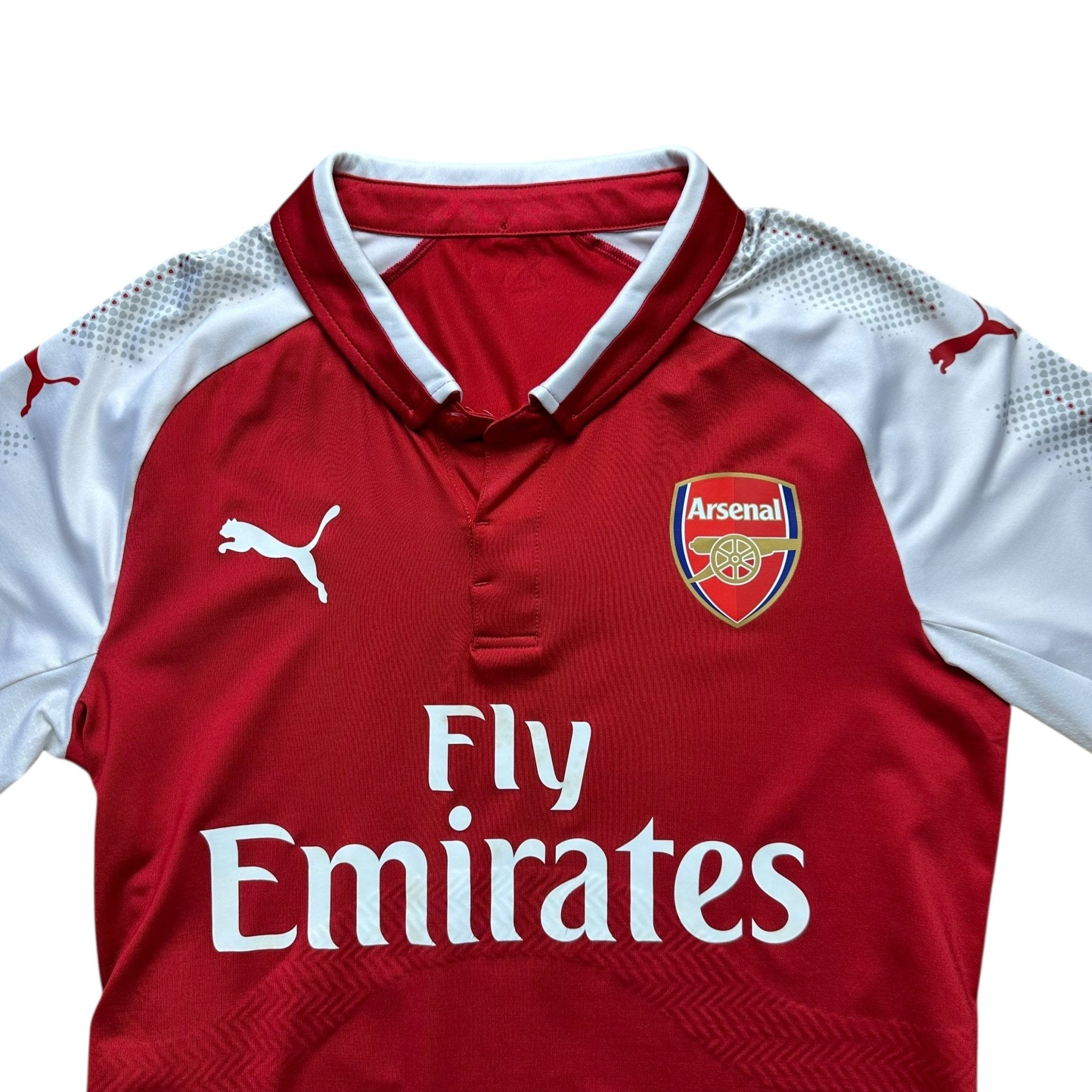 Arsenal 2017 - 18 Player Issue Home Shirt (L) Ozil 11 - Kitplug