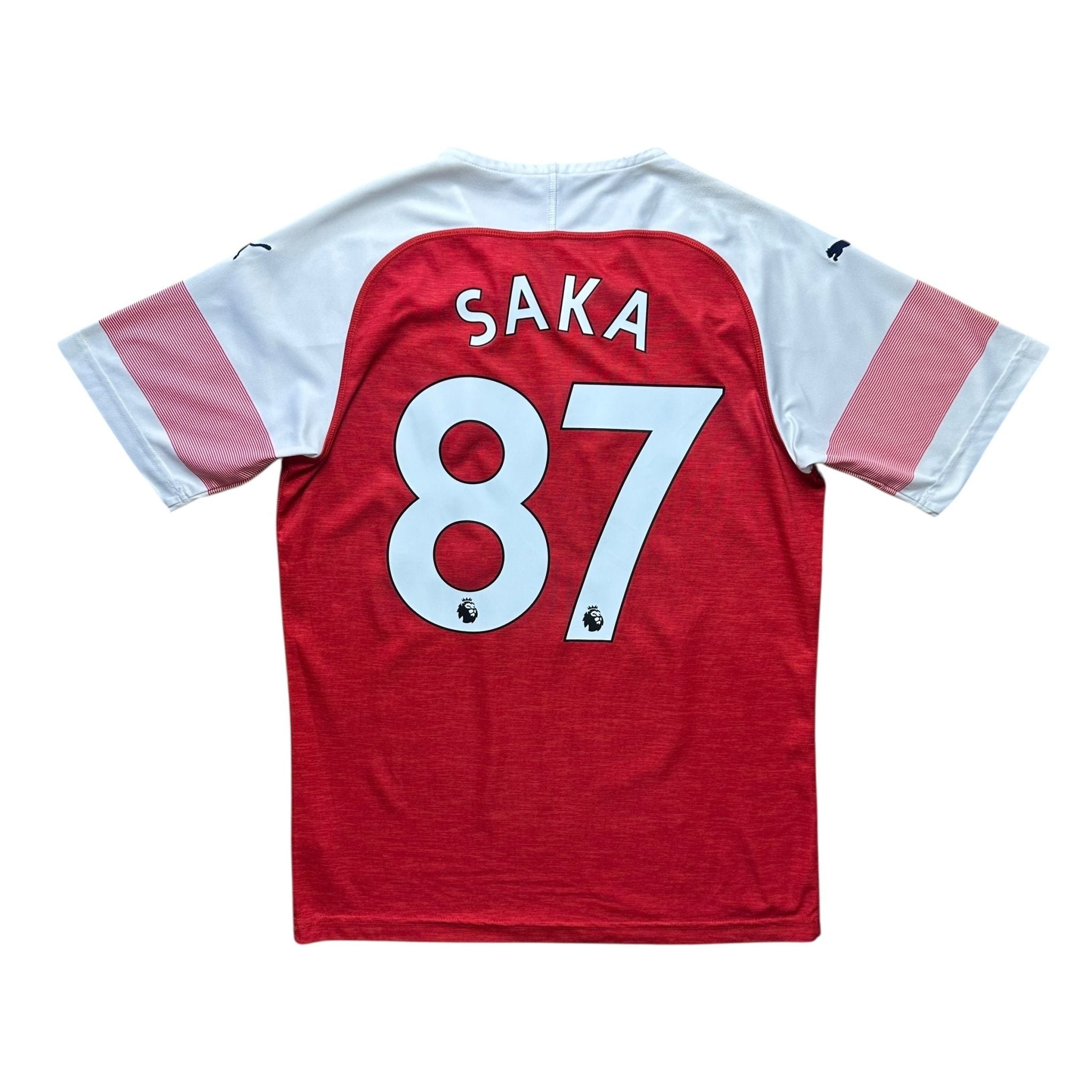 Arsenal 2018 - 19 Home Shirt (M) Saka 87 - Kitplug