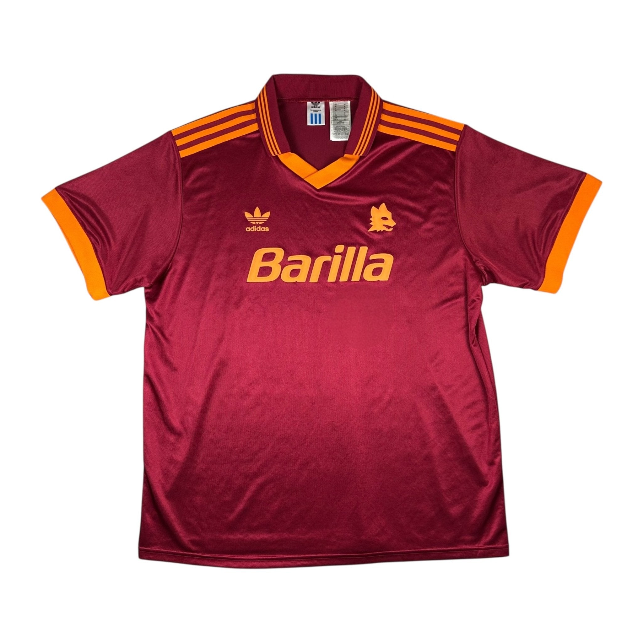 AS Roma 1993 Adidas Originals Reissue Home Shirt (XL) - Kitplug