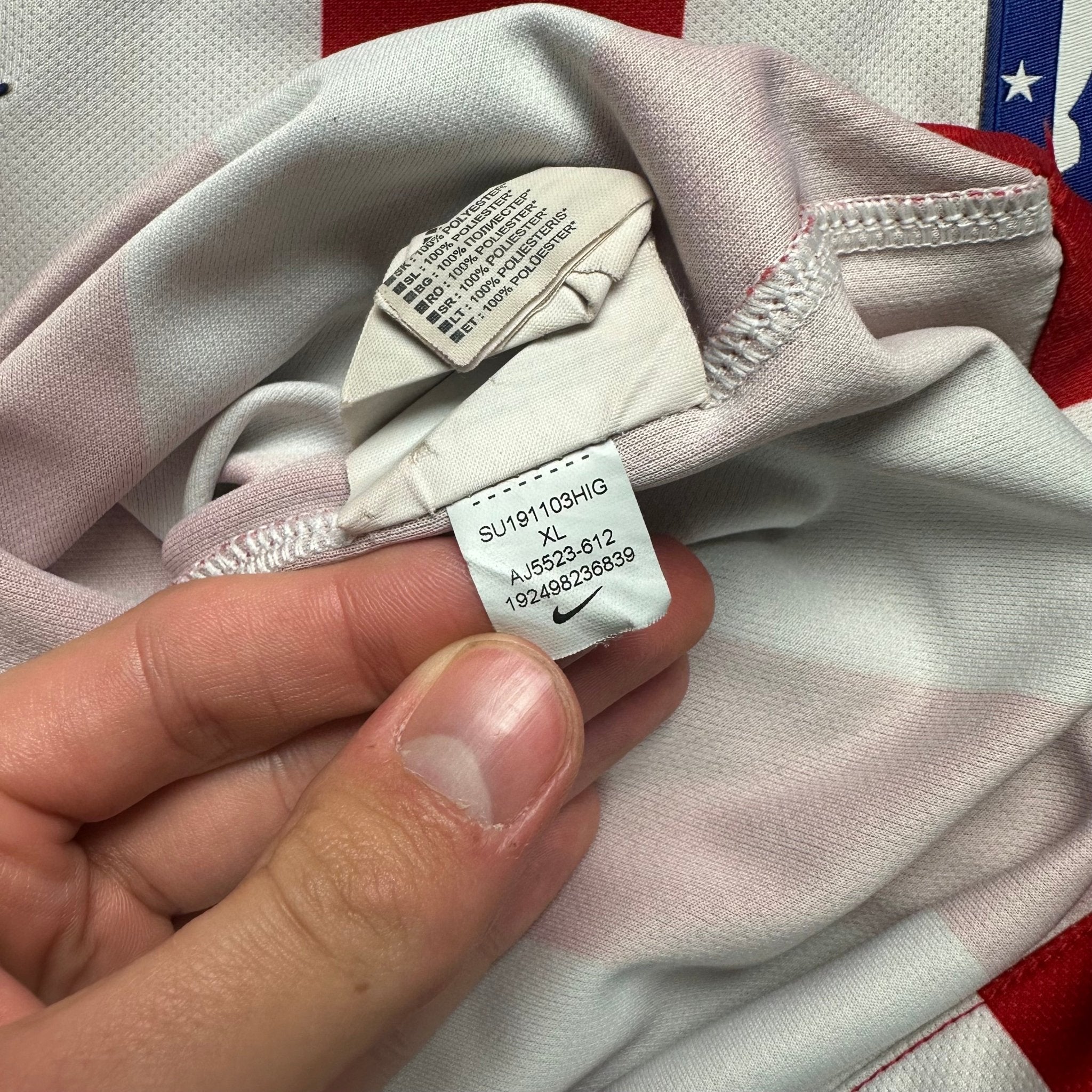 Atletico Madrid 2019 - 20 Home Shirt (XL) Joao Felix 7 - Kitplug