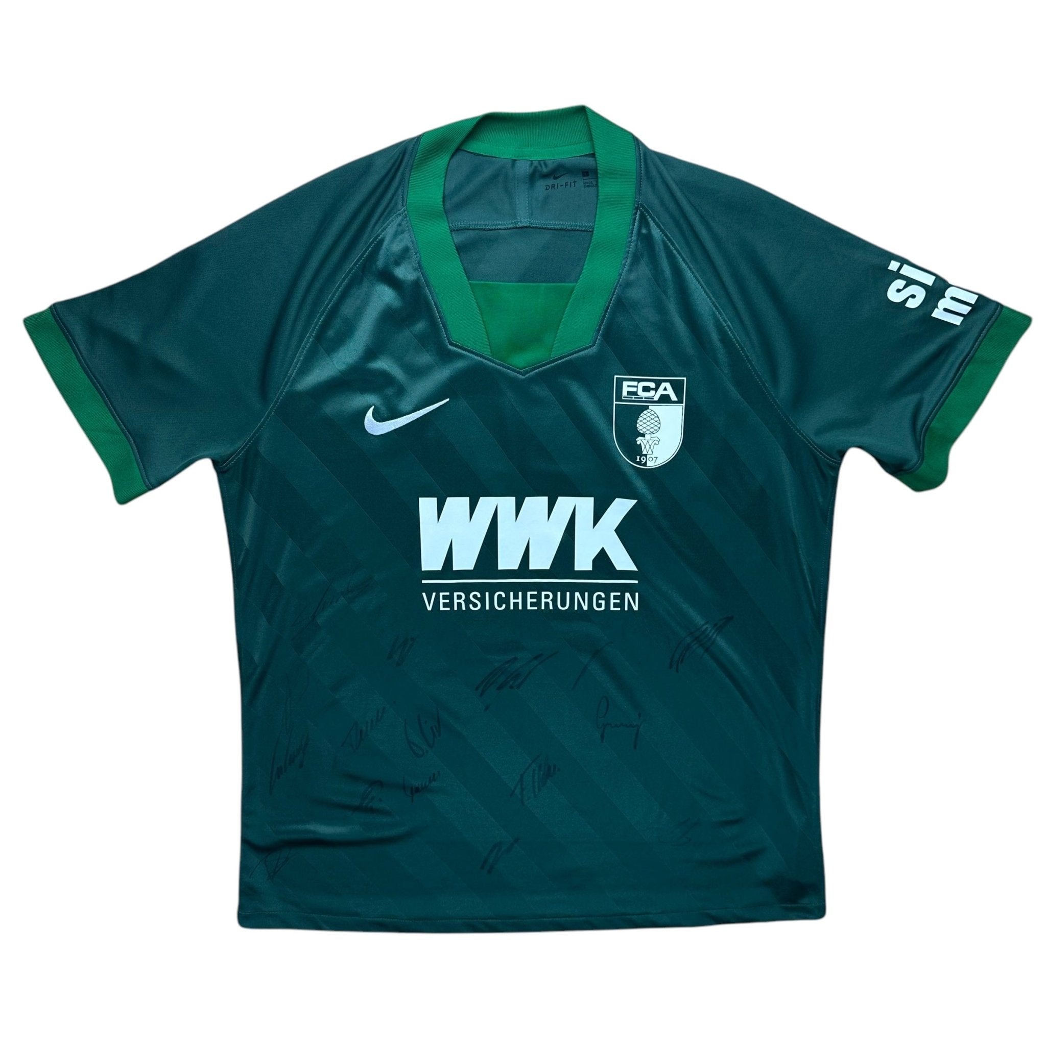 Augsburg 2020 - 21 Away Shirt (L) *Signed By Squad - Kitplug